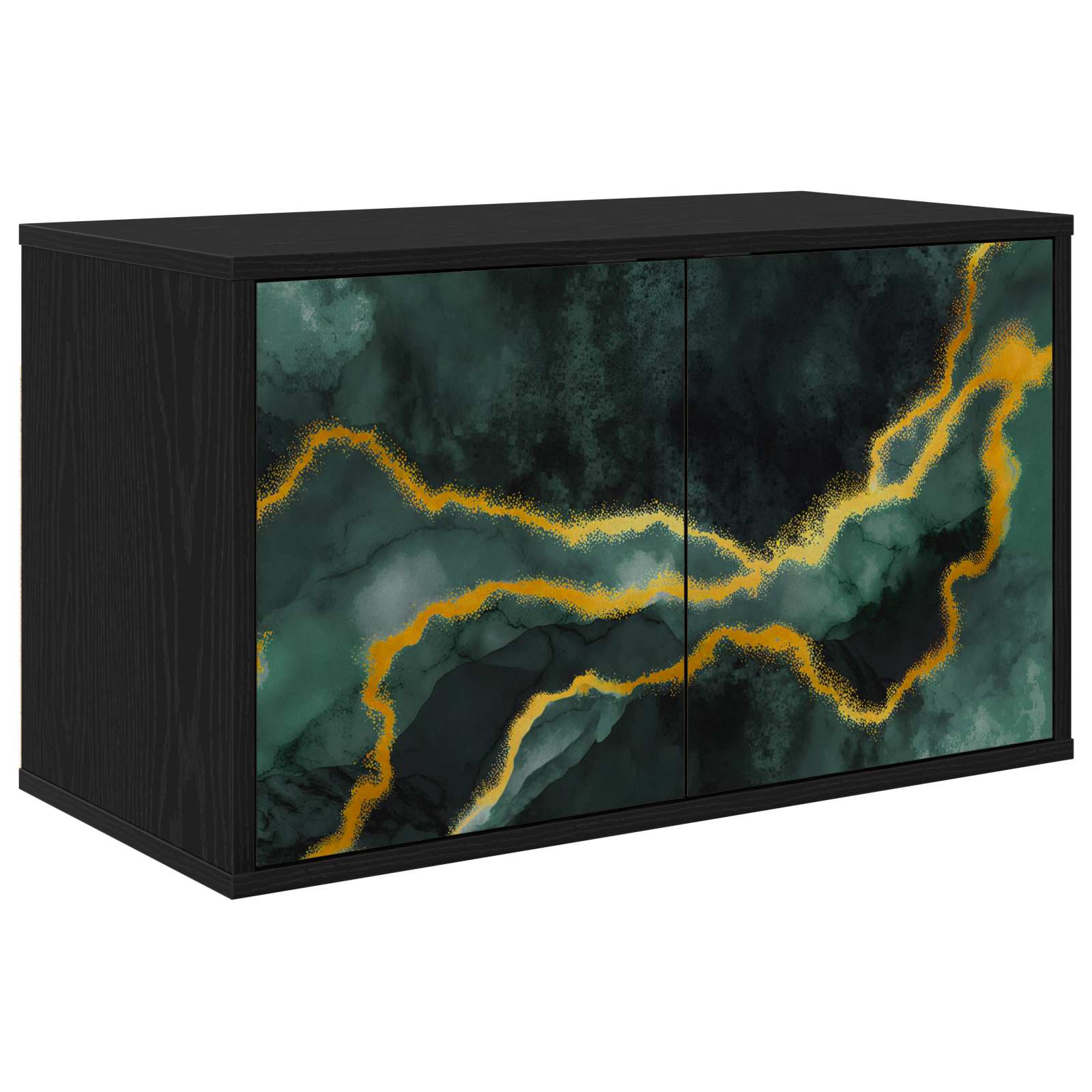 vidaXL Wandgemonteerd tv-meubel RHENEN 69 x 33 x 40 cm Sonoma Eiken
