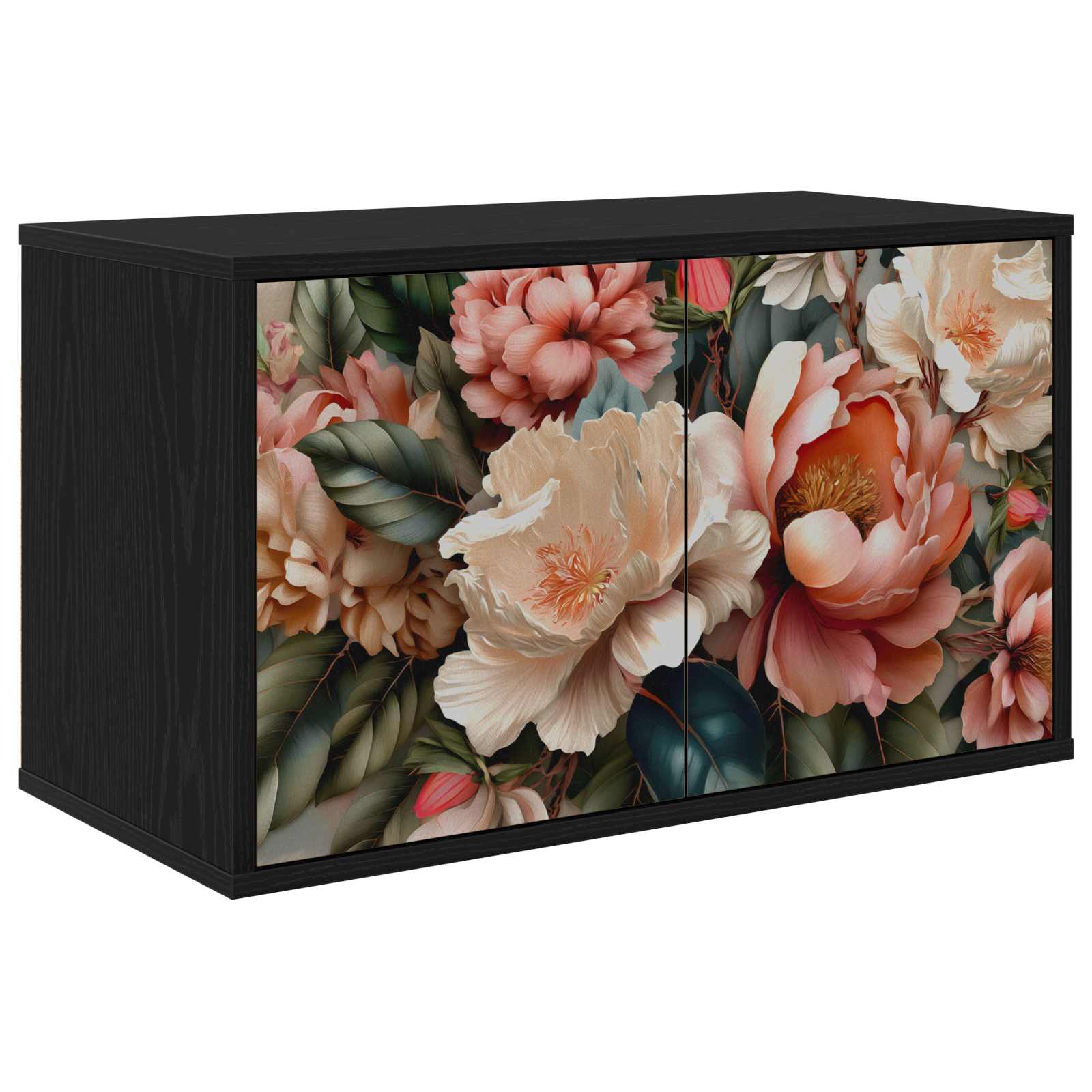 vidaXL Wandgemonteerd tv-meubel RHENEN 69 x 33 x 40 cm Sonoma Eiken