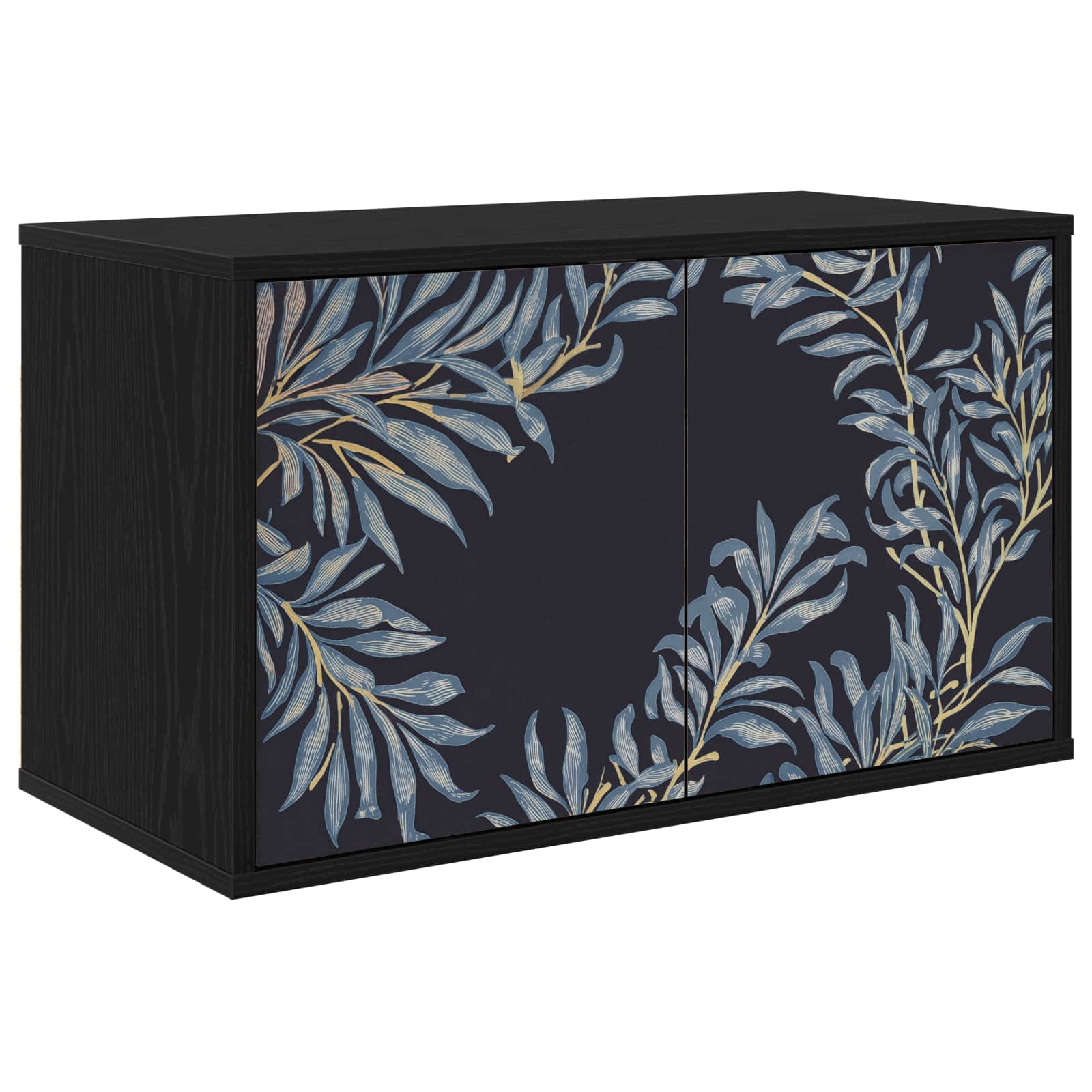 vidaXL Wandgemonteerd tv-meubel RHENEN 69 x 33 x 40 cm Sonoma Eiken