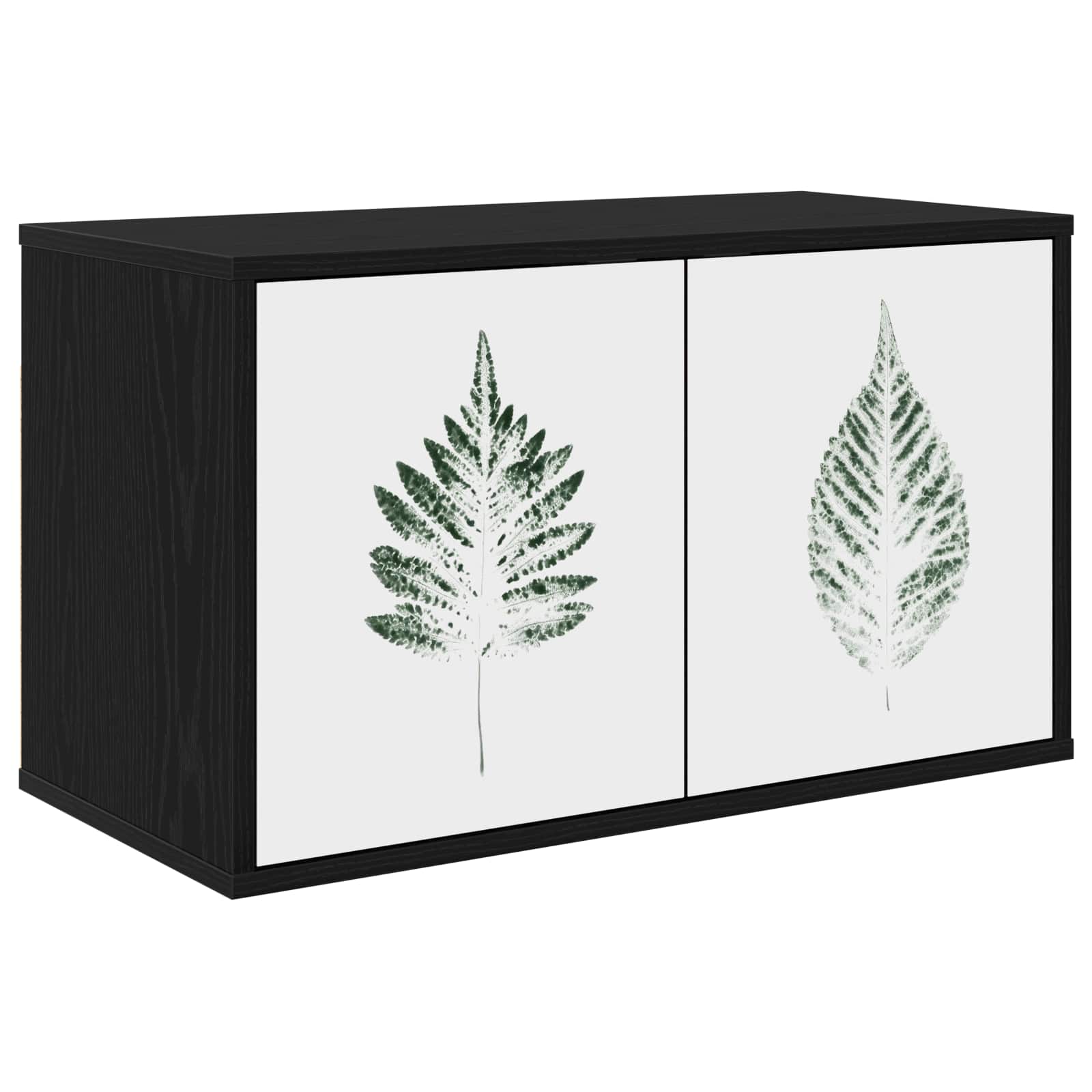 vidaXL Wandgemonteerd tv-meubel RHENEN 69 x 33 x 40 cm Sonoma Eiken