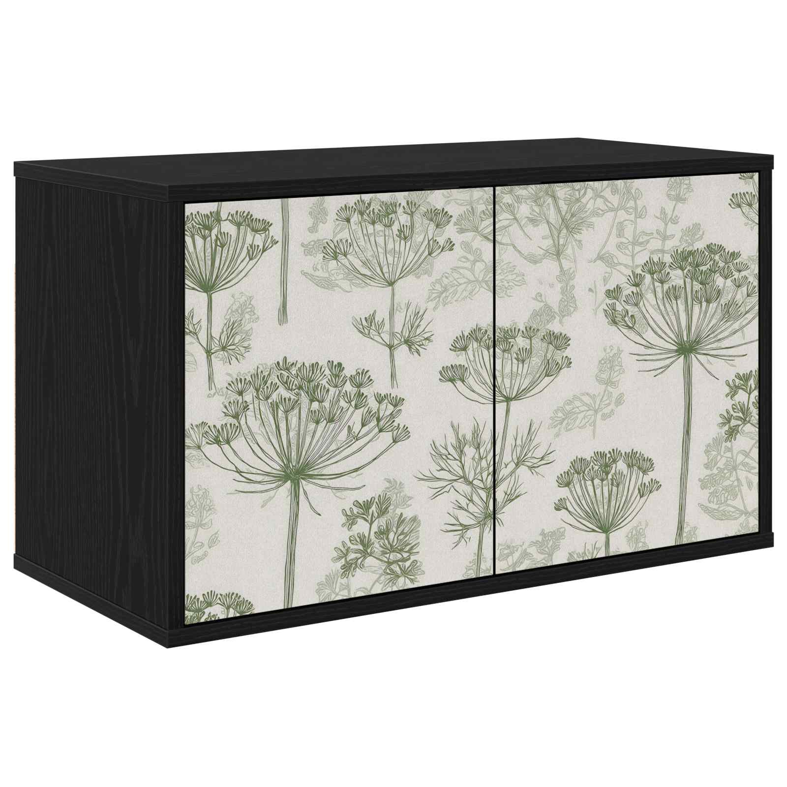vidaXL Wandgemonteerd tv-meubel RHENEN 69 x 33 x 40 cm Sonoma Eiken