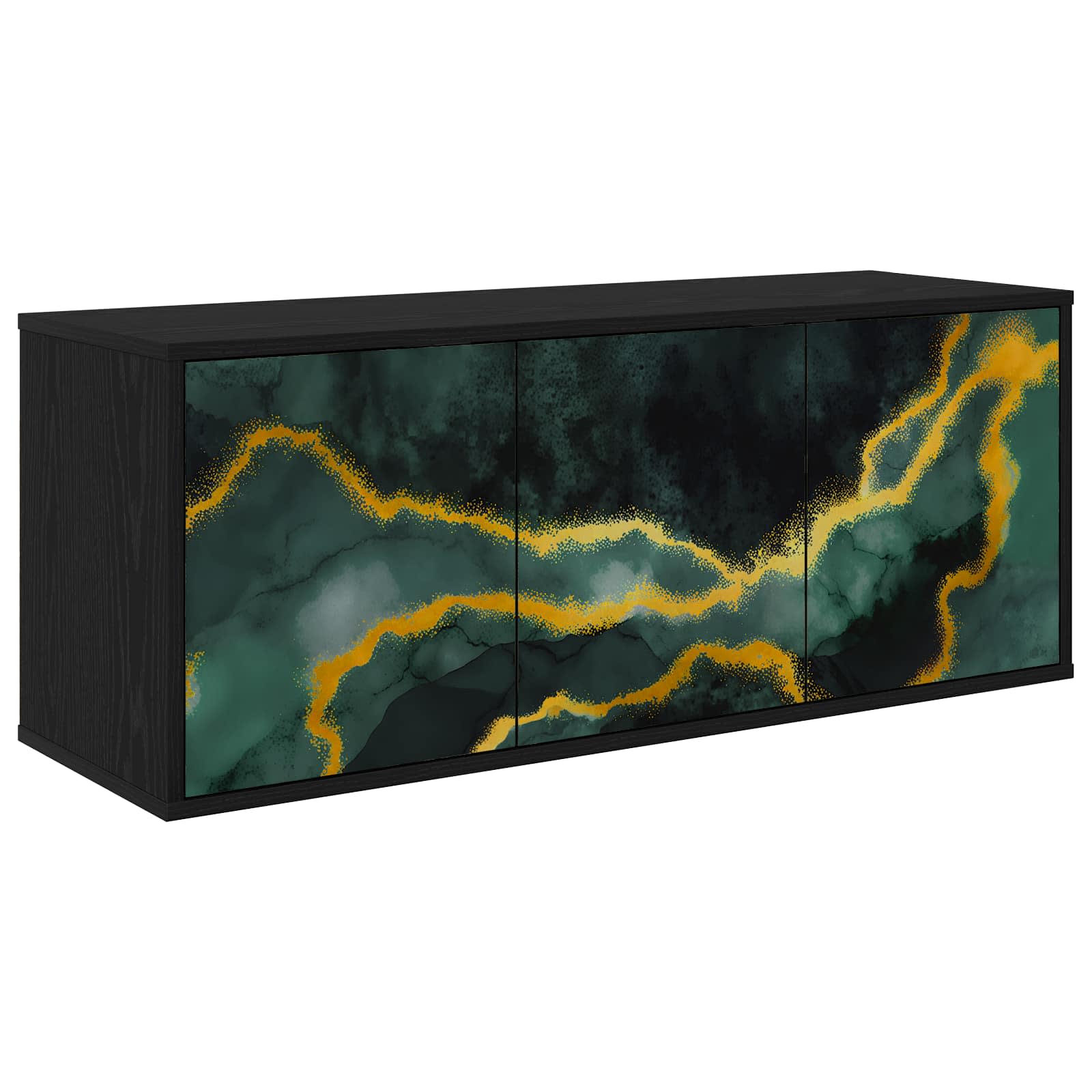 vidaXL Wandgemonteerd tv-meubel RHENEN 102 x 33 x 40 cm Sonoma Eiken