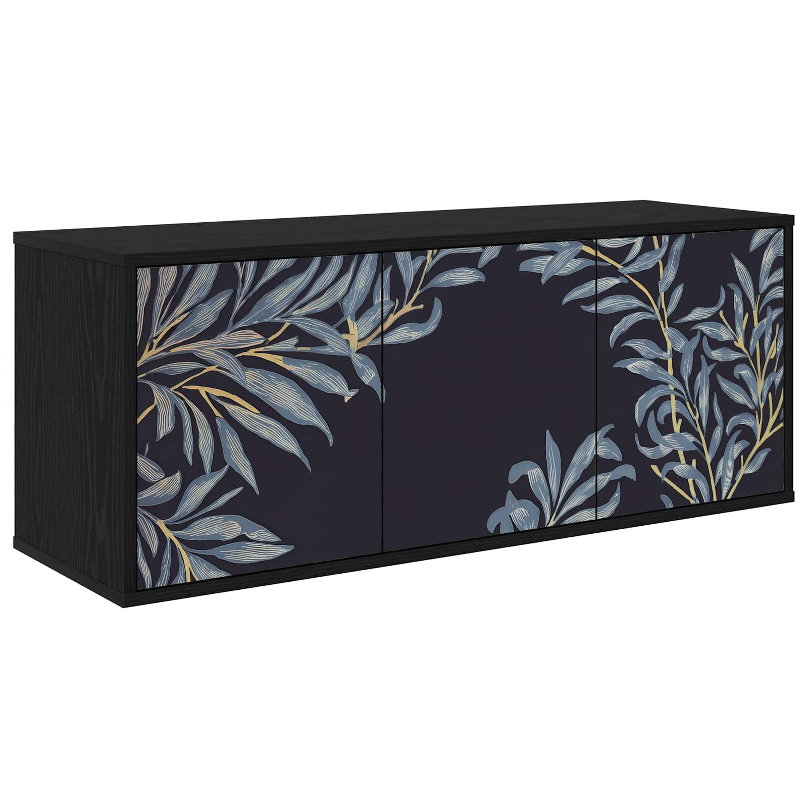 vidaXL Wandgemonteerd tv-meubel RHENEN 102 x 33 x 40 cm Sonoma Eiken