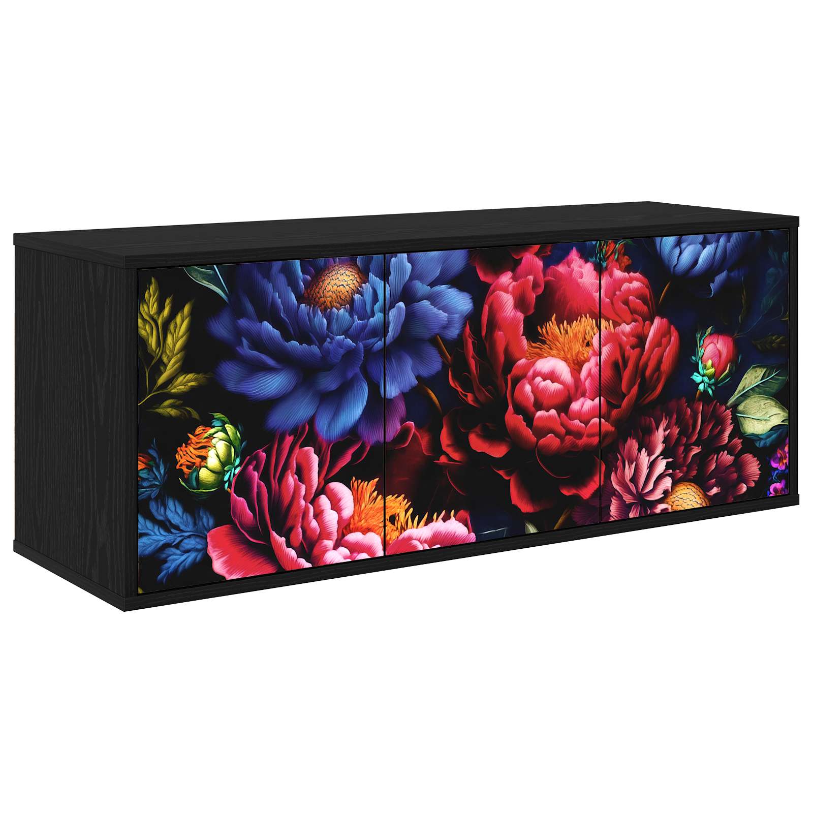 vidaXL Wandgemonteerd tv-meubel RHENEN 102 x 33 x 40 cm Sonoma Eiken