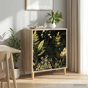 vidaXL Ladekast RHENEN Tropisch junglemotief 66 x 36,5 x 75 cm Sonoma