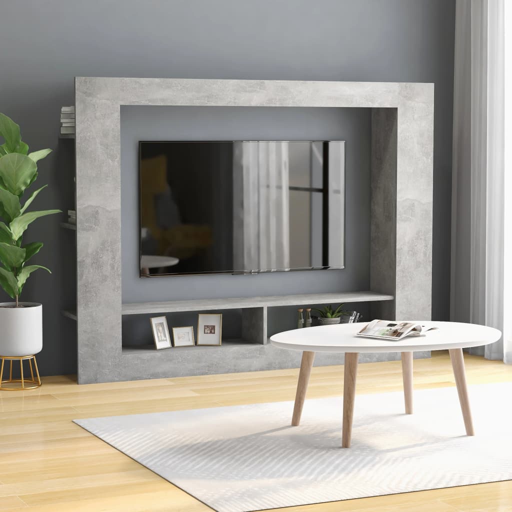 vidaXL Tv-meubel 152x22x113 cm bewerkt hout hoogglans zwart
