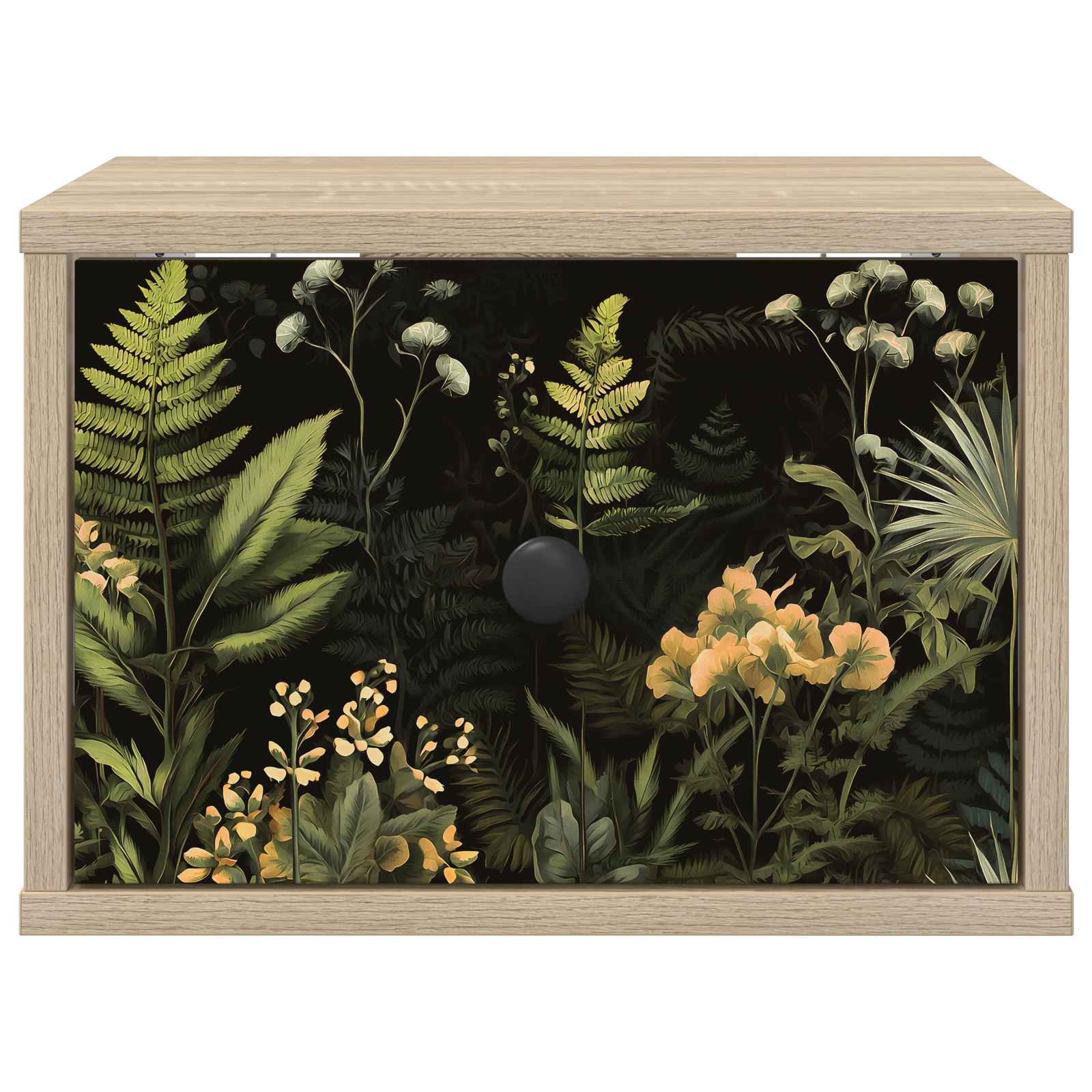 vidaXL Wandkastje RHENEN Sonoma Eiken 36 x 33 x 25 cm Bewerkt hout