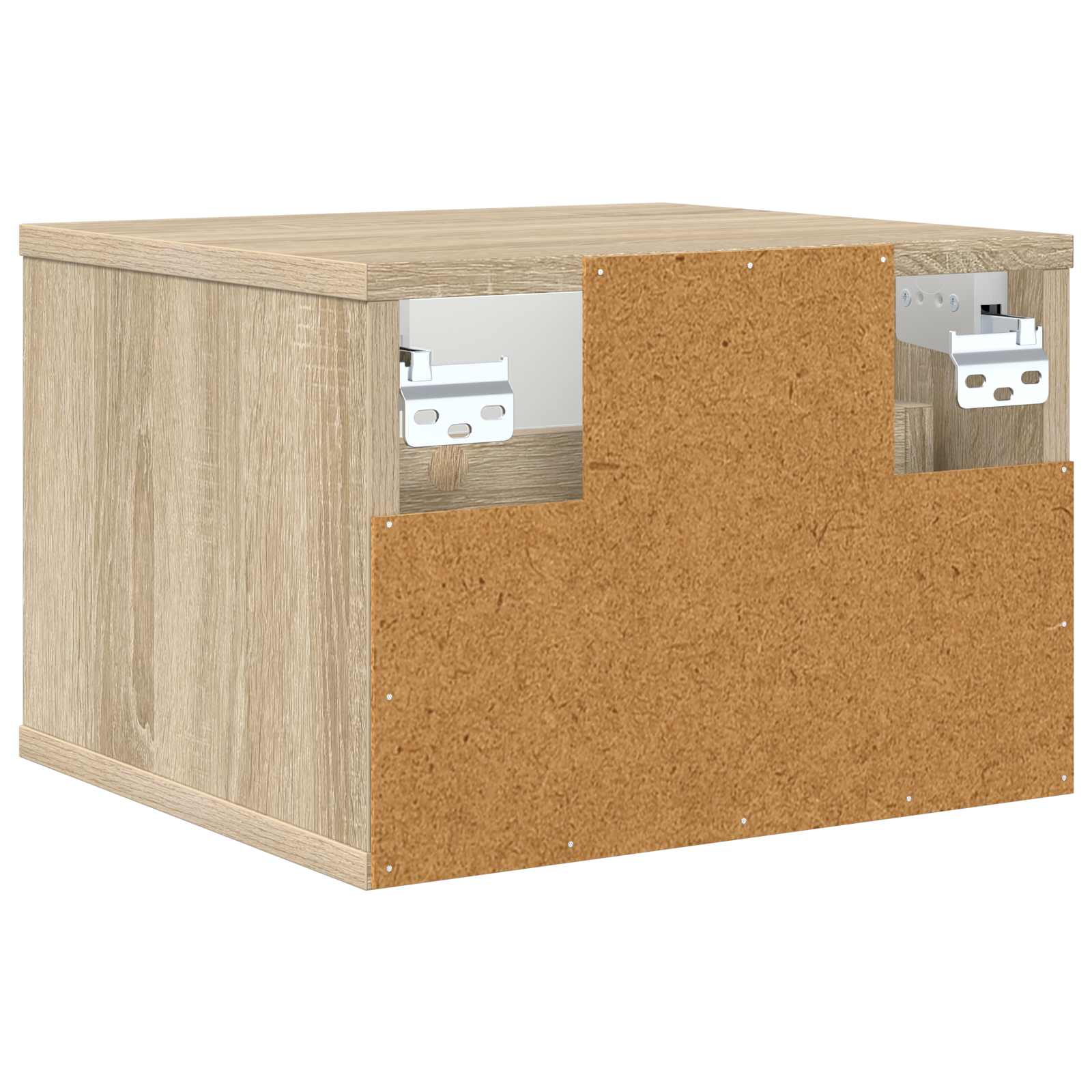 vidaXL Wandkastje RHENEN Sonoma Eiken 36 x 33 x 25 cm Bewerkt hout