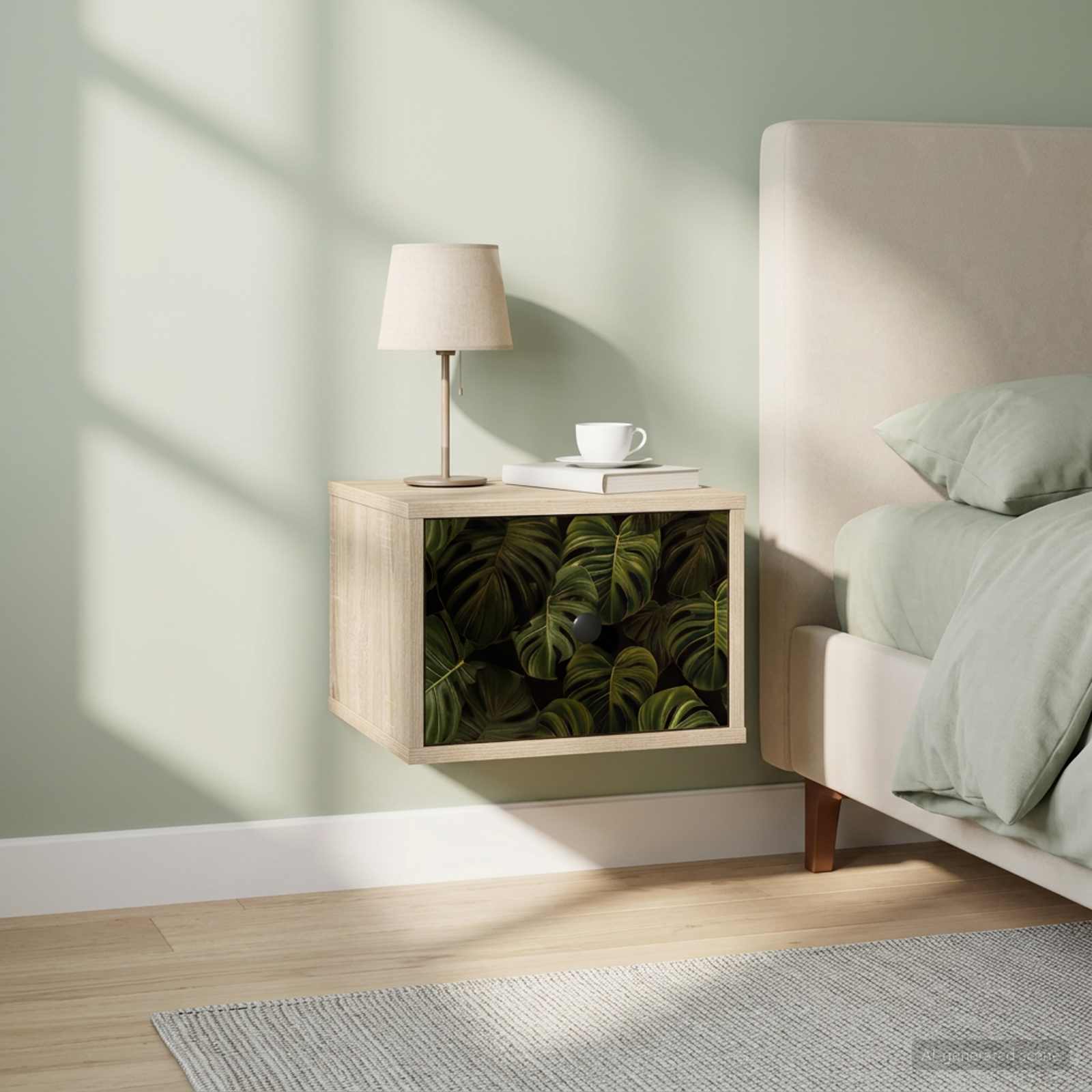 vidaXL Wandkastje RHENEN Sonoma Eiken 36 x 33 x 25 cm Bewerkt hout