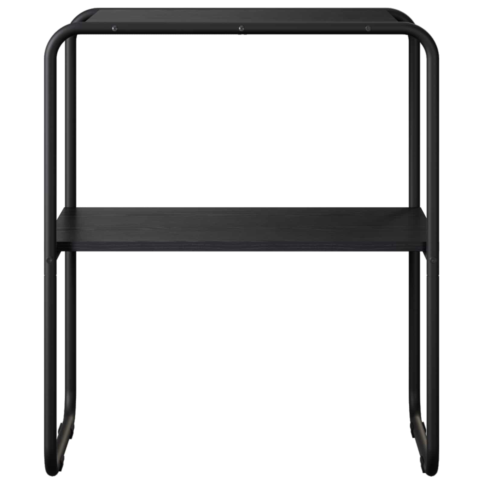 vidaXL Consoletafel Zwart eiken 60 x 42,5 x 70 cm Bewerkt hout