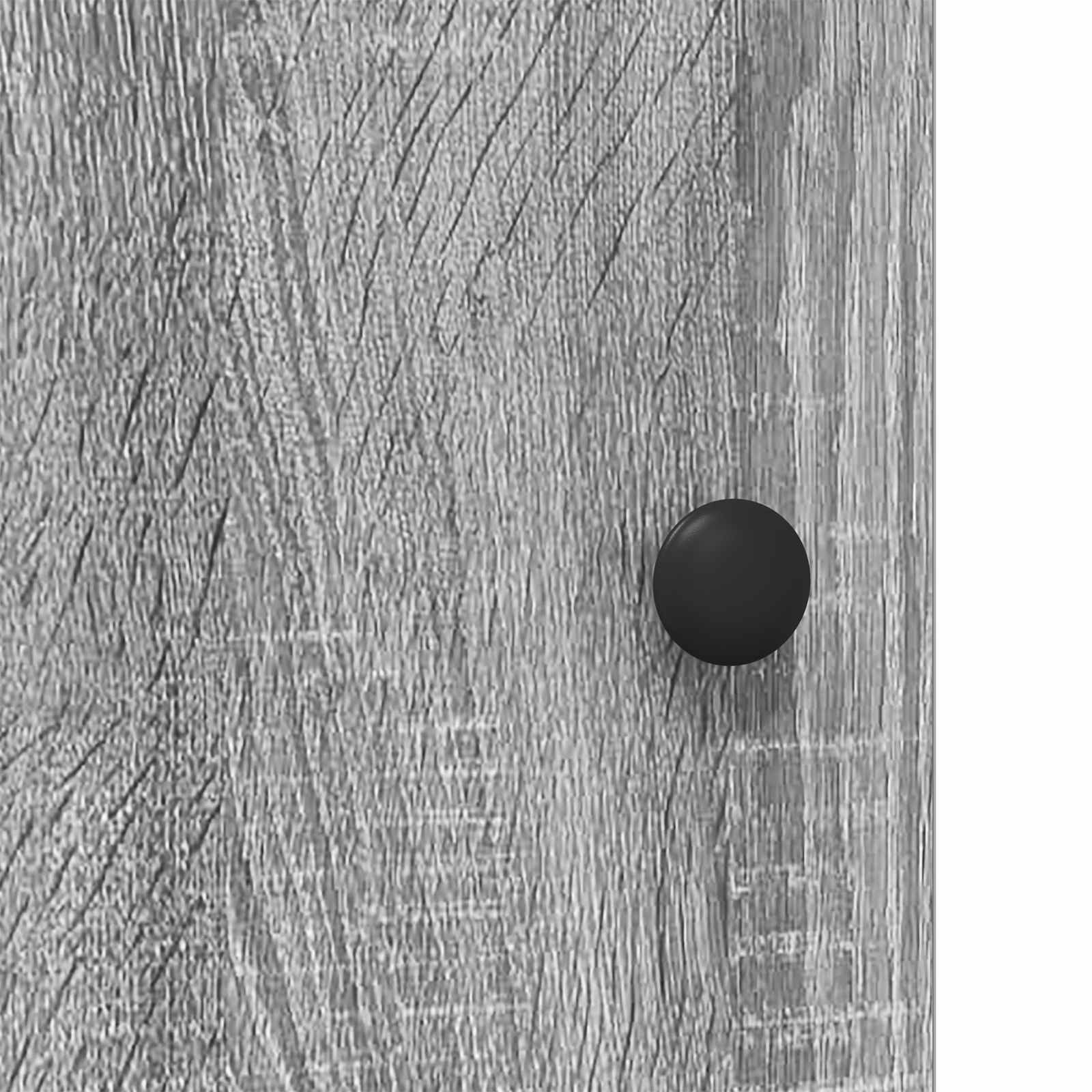 vidaXL Nachtkastje Grijs Sonoma Bewerkt hout