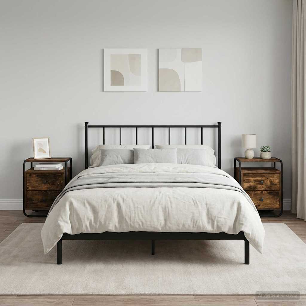 vidaXL Nachtkastje 2 st Oud hout 40 x 36,5 x 50 cm Bewerkt hout