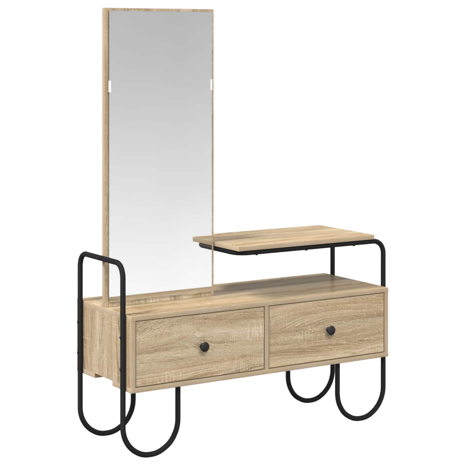 vidaXL Plafondtafel Sonoma Eiken 100 x 36,5 x 136 cm Bewerkt hout