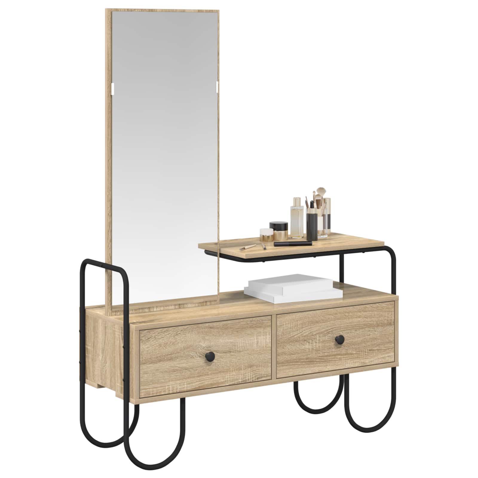 vidaXL Plafondtafel Sonoma Eiken 100 x 36,5 x 136 cm Bewerkt hout