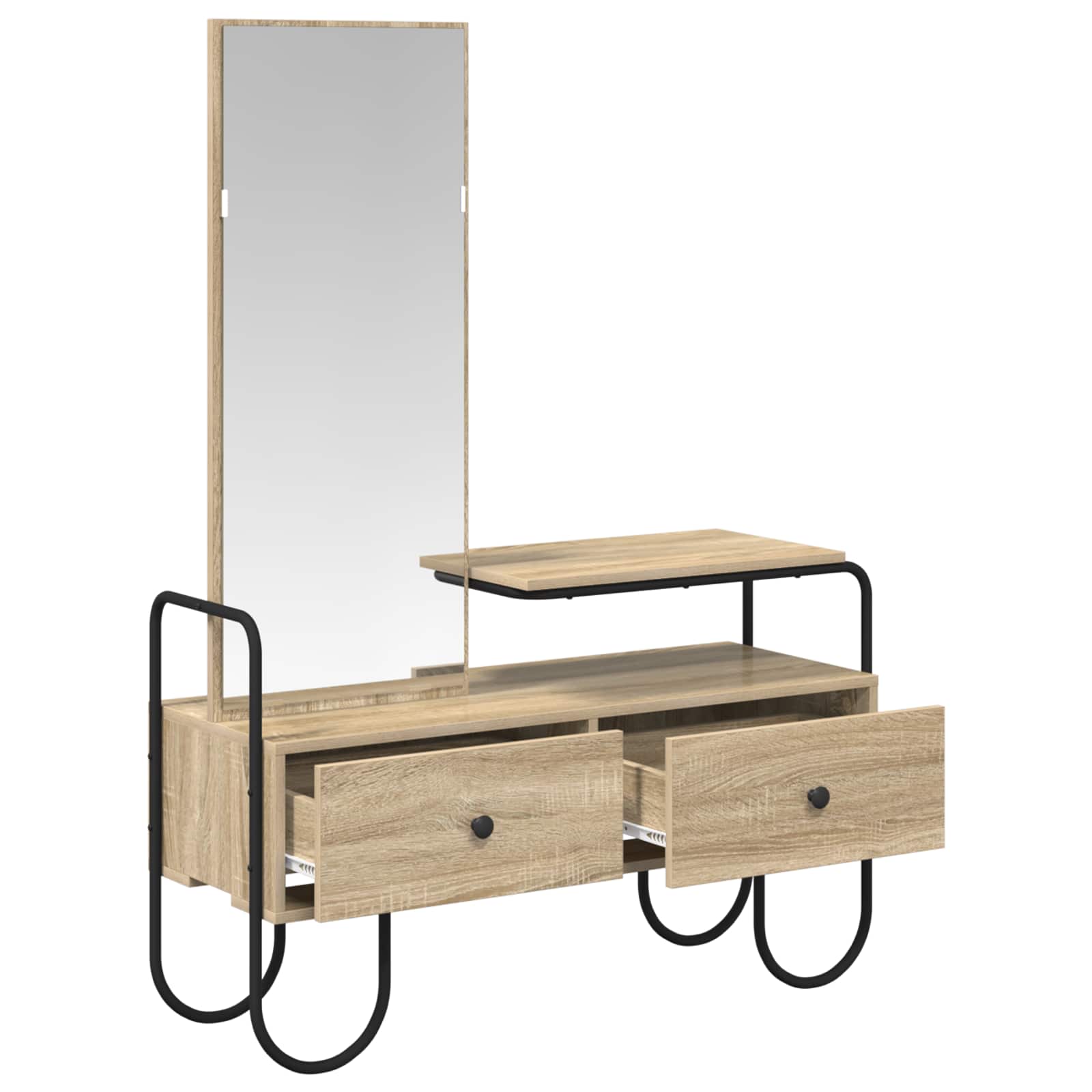 vidaXL Plafondtafel Sonoma Eiken 100 x 36,5 x 136 cm Bewerkt hout