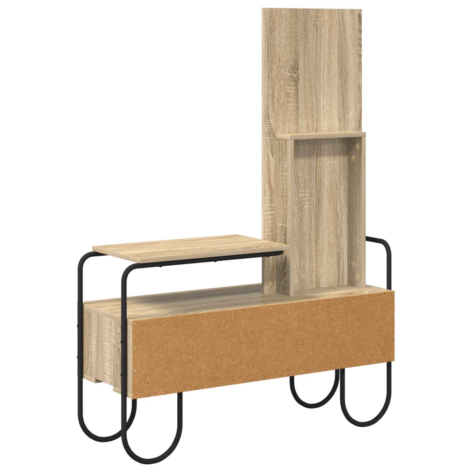 vidaXL Plafondtafel Sonoma Eiken 100 x 36,5 x 136 cm Bewerkt hout