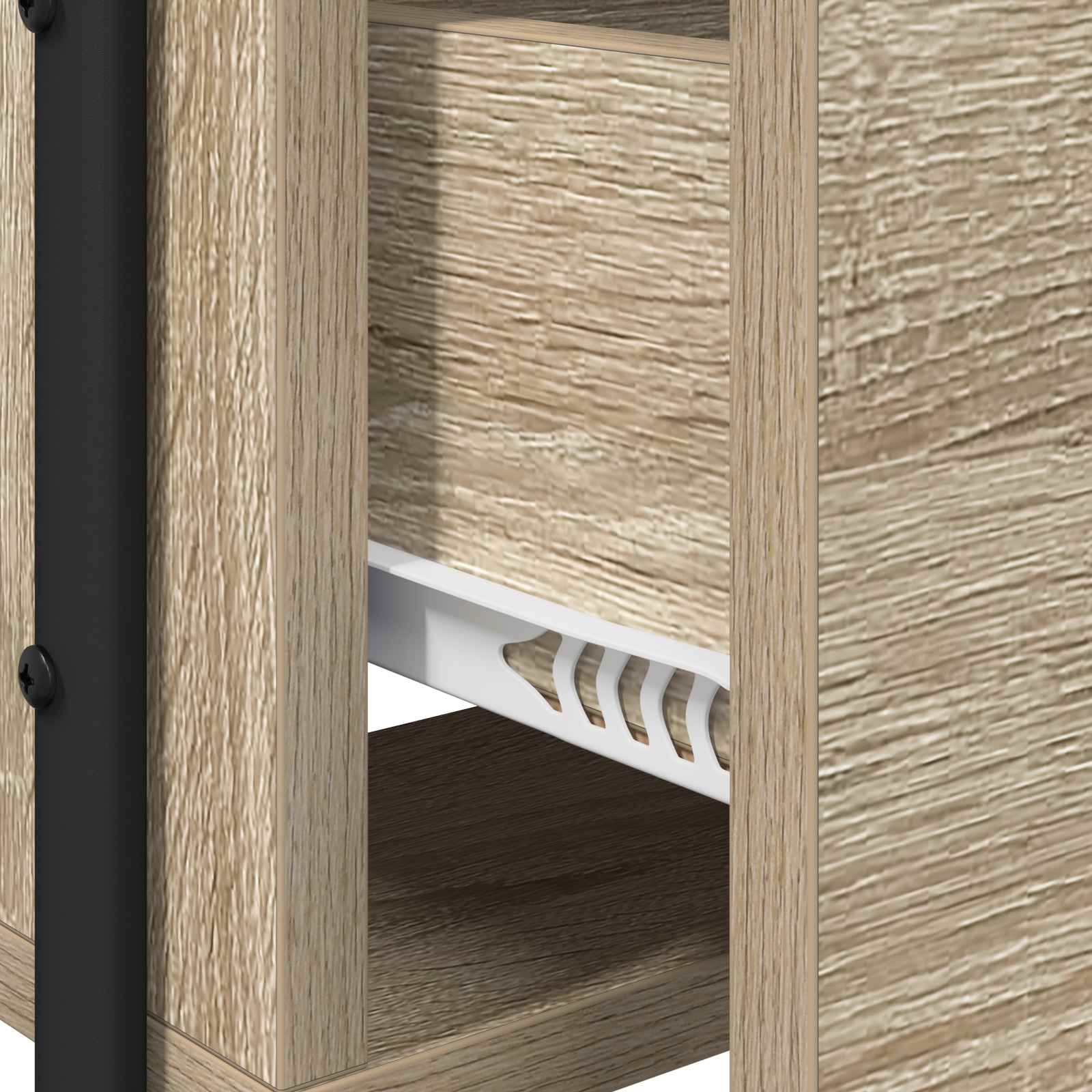 vidaXL Plafondtafel Sonoma Eiken 100 x 36,5 x 136 cm Bewerkt hout