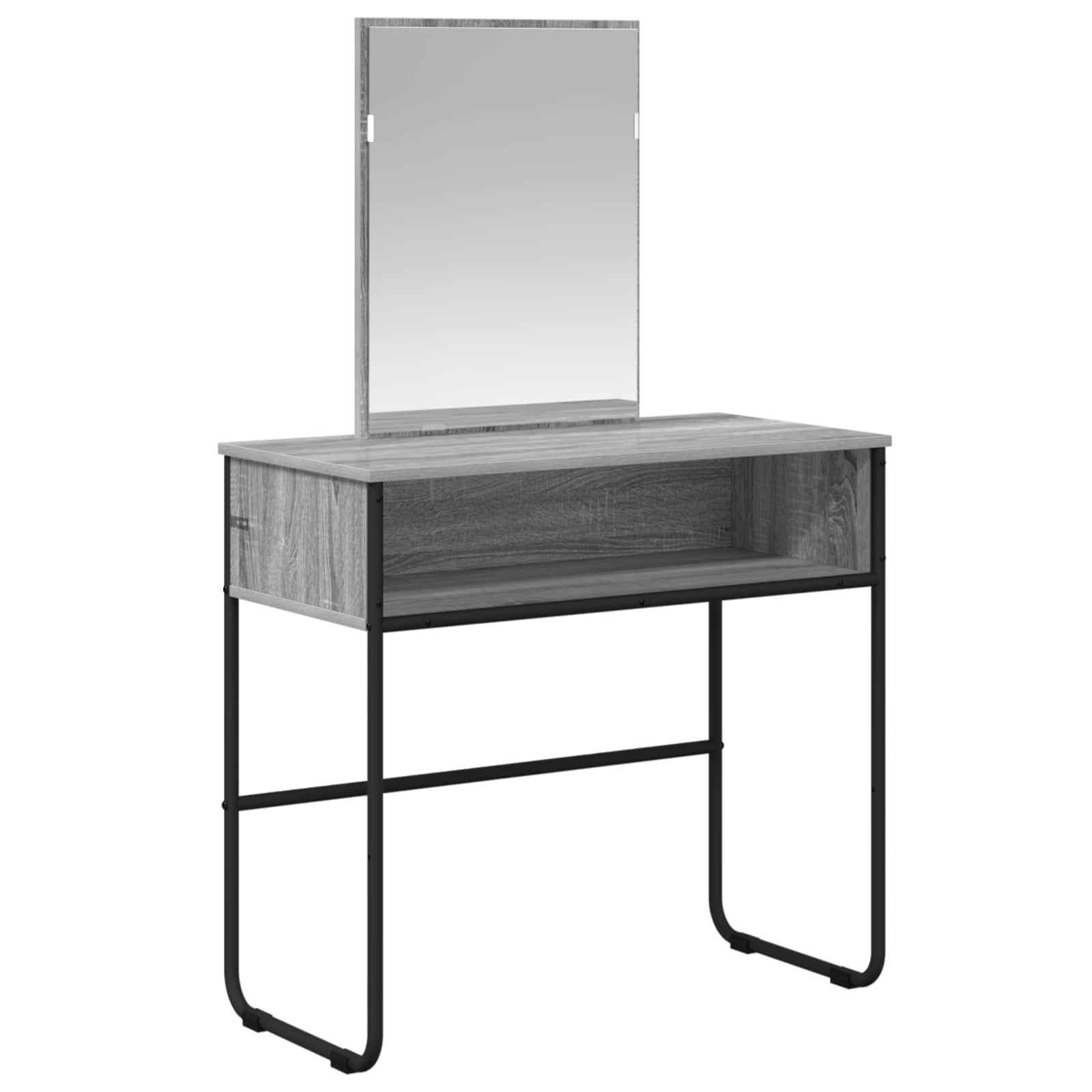 vidaXL Plafondtafel Grijs Sonoma 81 x 40 x 131 cm Bewerkt hout