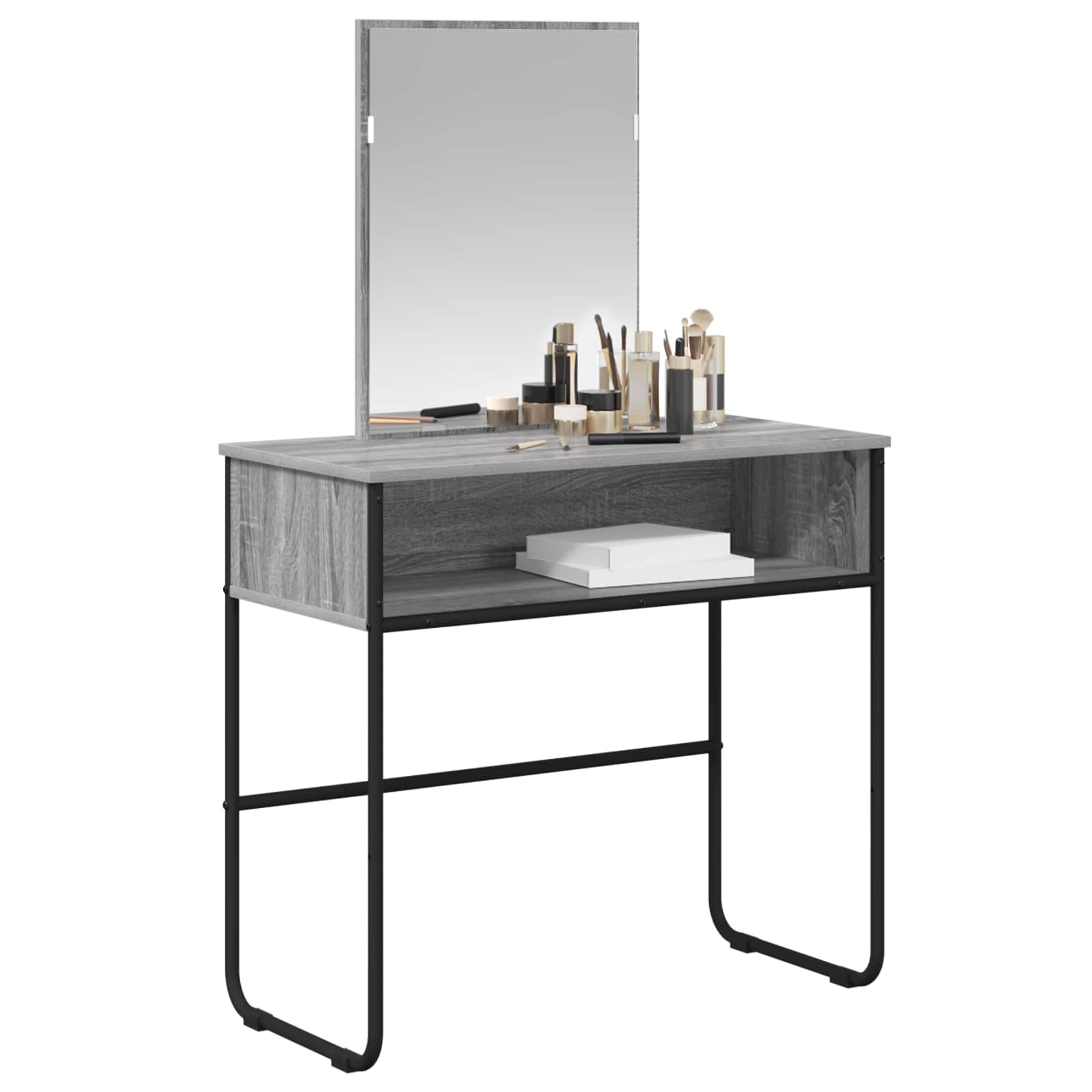 vidaXL Plafondtafel Grijs Sonoma 81 x 40 x 131 cm Bewerkt hout