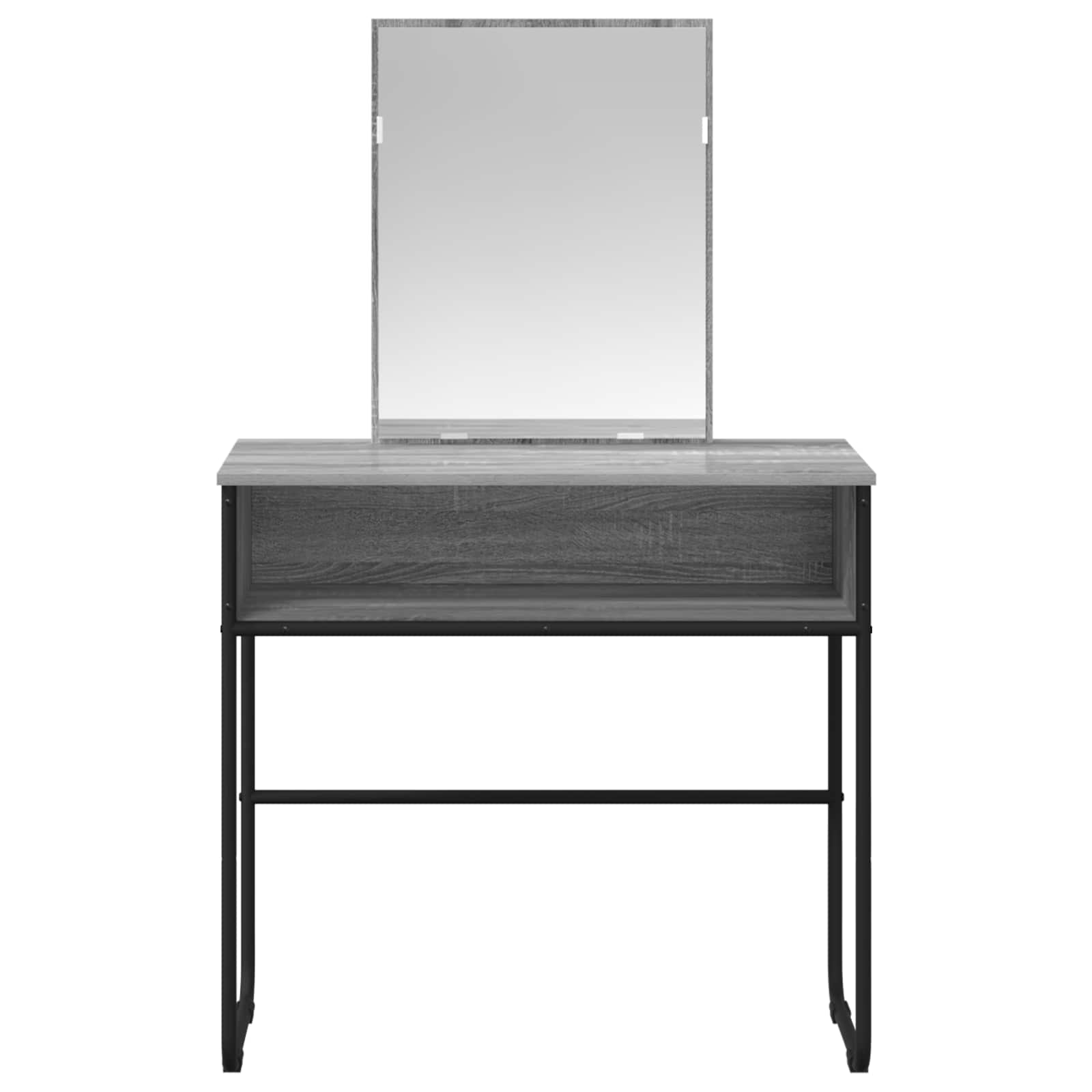 vidaXL Plafondtafel Grijs Sonoma 81 x 40 x 131 cm Bewerkt hout