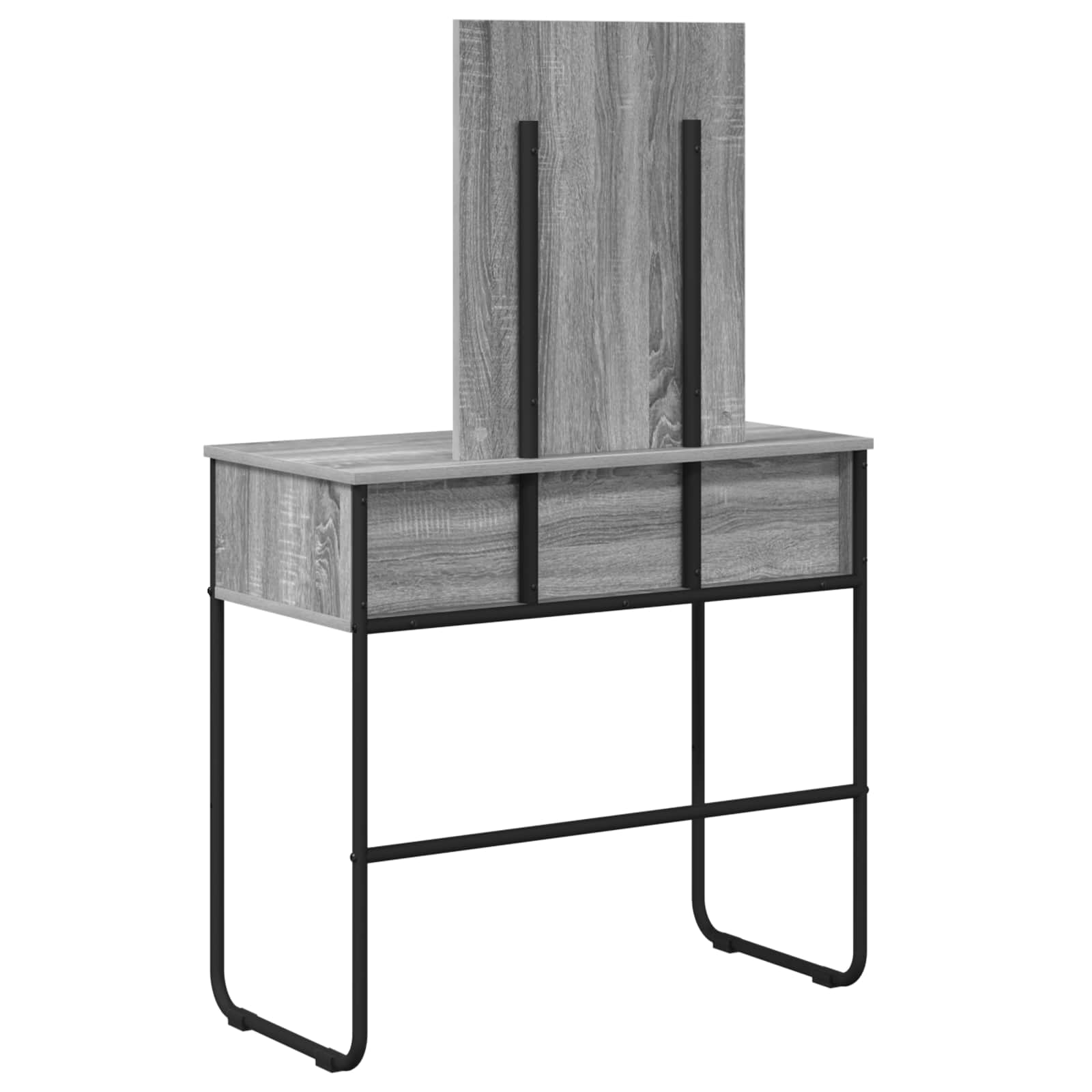 vidaXL Plafondtafel Grijs Sonoma 81 x 40 x 131 cm Bewerkt hout