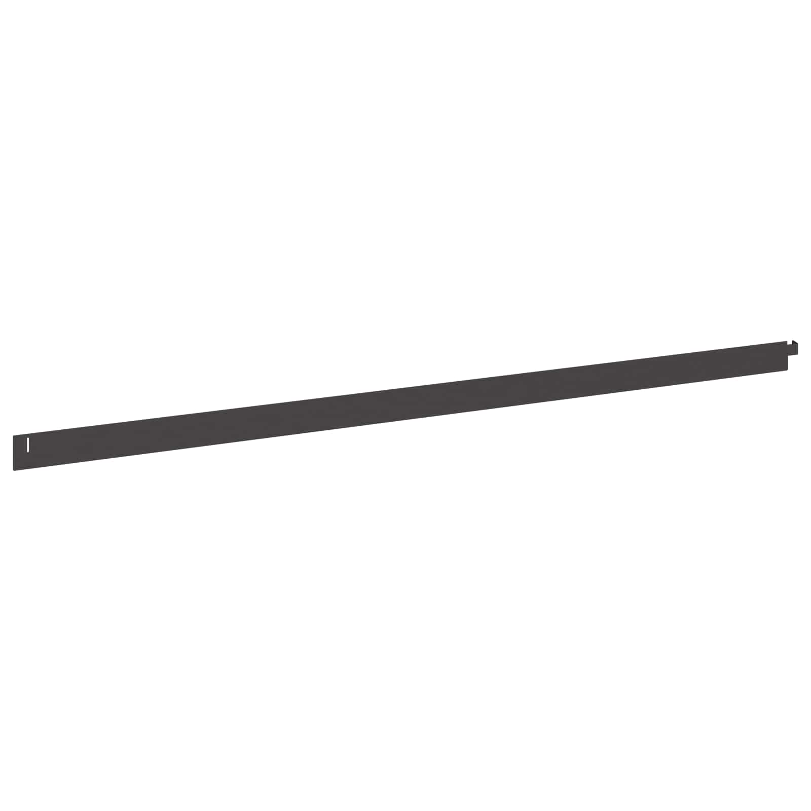 vidaXL Gazonrand 10 pcs 102 x 4 x 4 cm Staal Wit