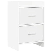 vidaXL Nachtkastjes Wit 40 x 30 x 60 cm Bewerkt hout
