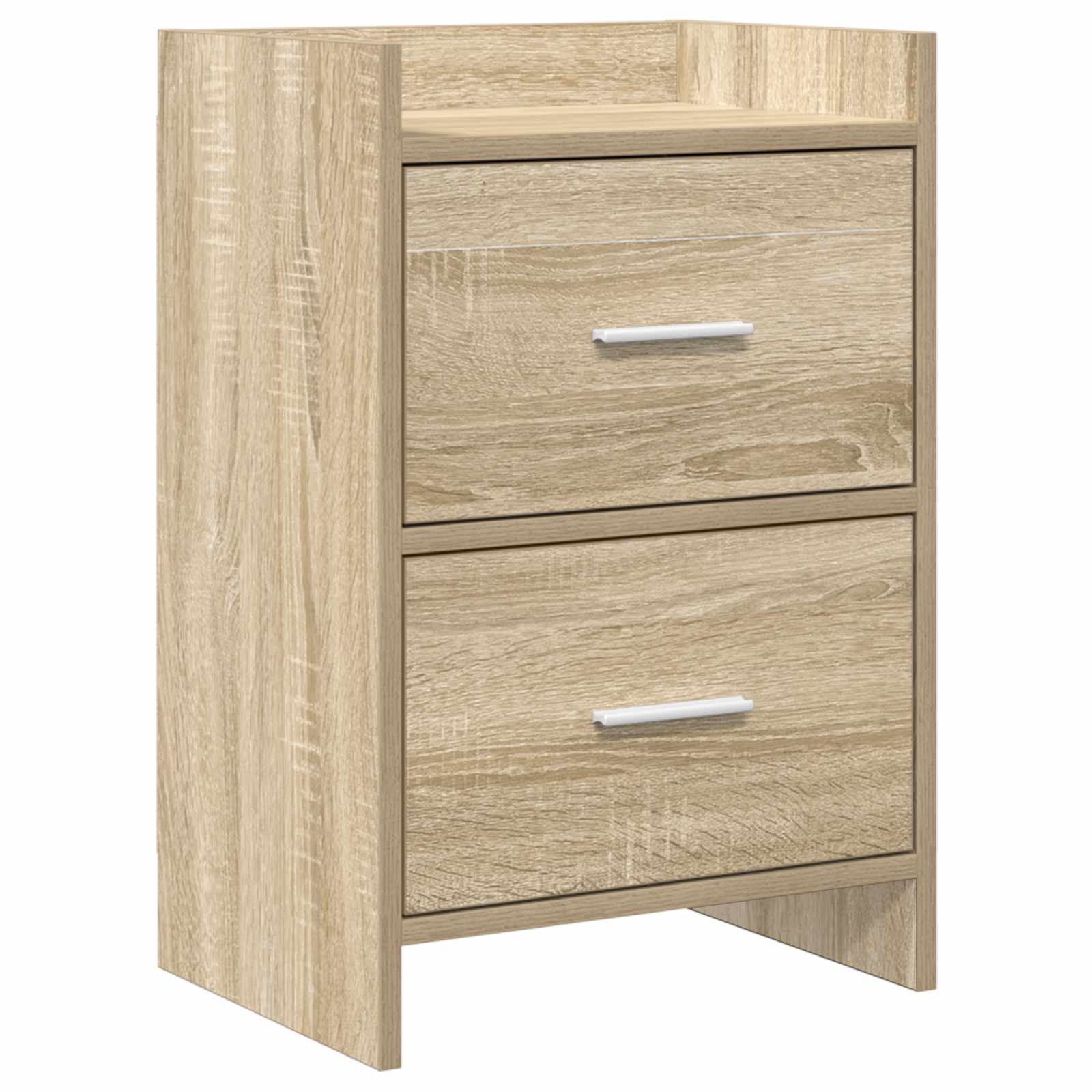 vidaXL Nachtkastjes Wit 40 x 30 x 60 cm Bewerkt hout