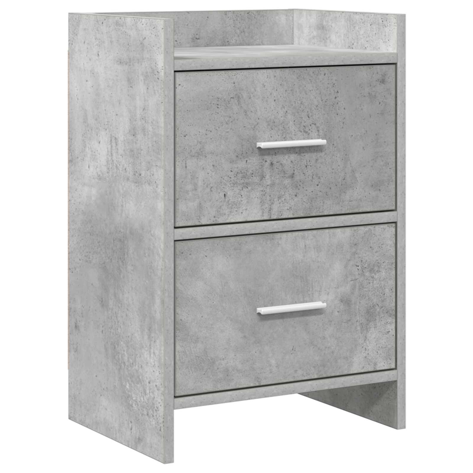 vidaXL Nachtkastjes Wit 40 x 30 x 60 cm Bewerkt hout