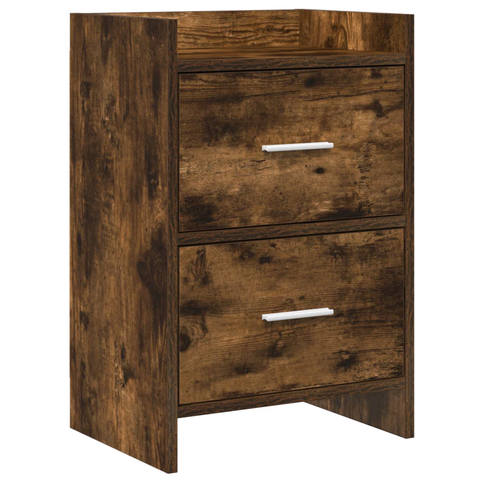 vidaXL Nachtkastjes Wit 40 x 30 x 60 cm Bewerkt hout
