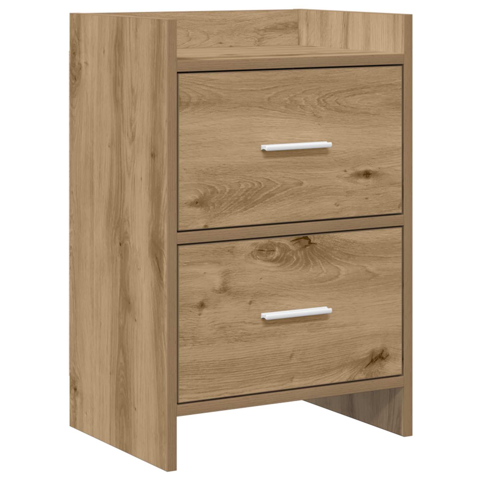 vidaXL Nachtkastjes Wit 40 x 30 x 60 cm Bewerkt hout