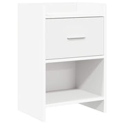 vidaXL Nachtkastjes Wit 40 x 30 x 60 cm Bewerkt hout