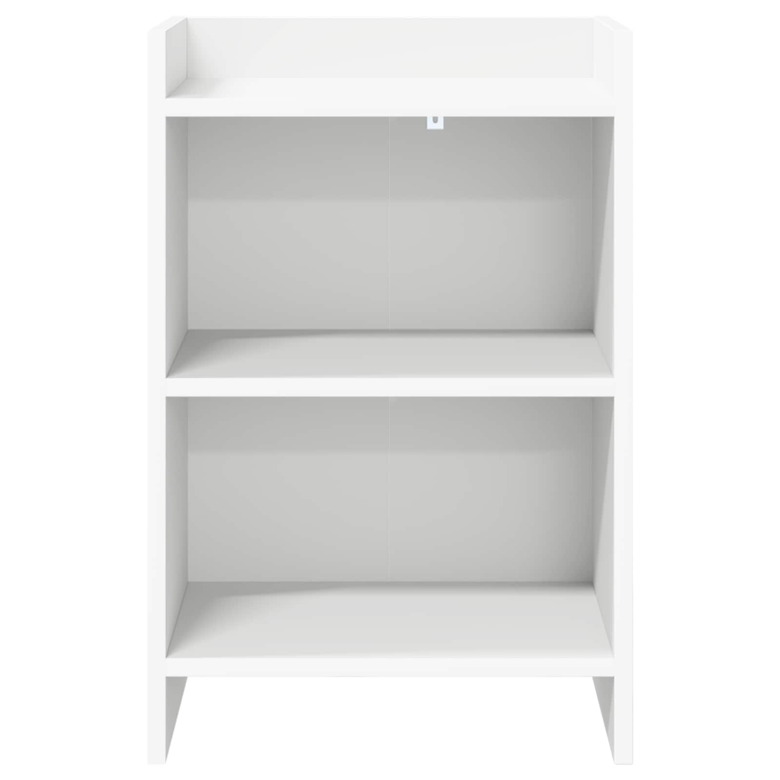 vidaXL Nachtkastjes Wit 40 x 30 x 60 cm Bewerkt hout