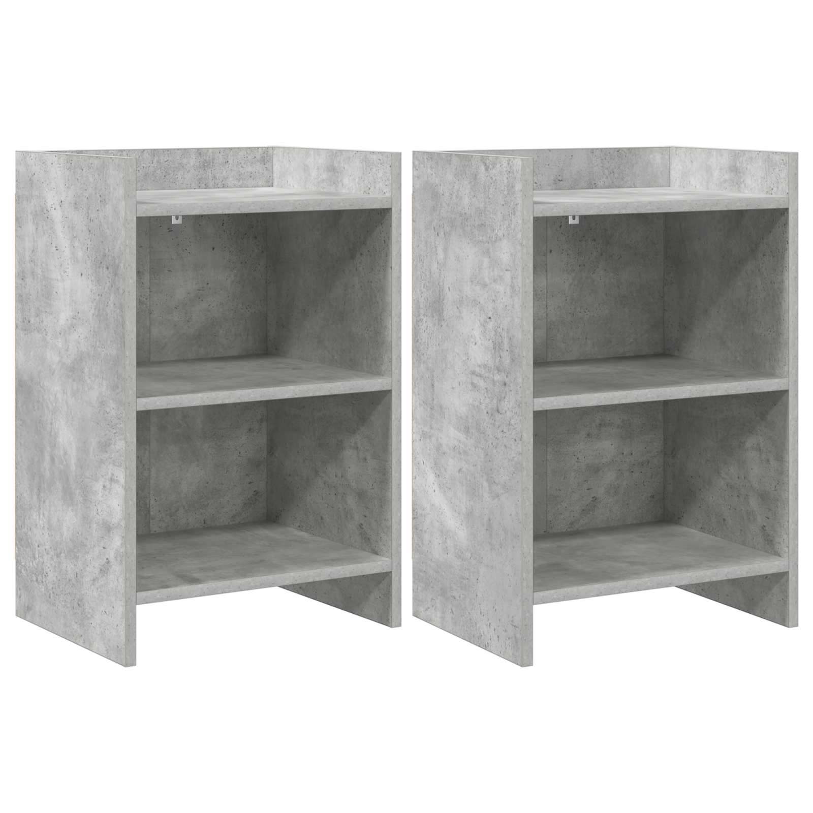 vidaXL Nachtkastjes Wit 40 x 30 x 60 cm Bewerkt hout