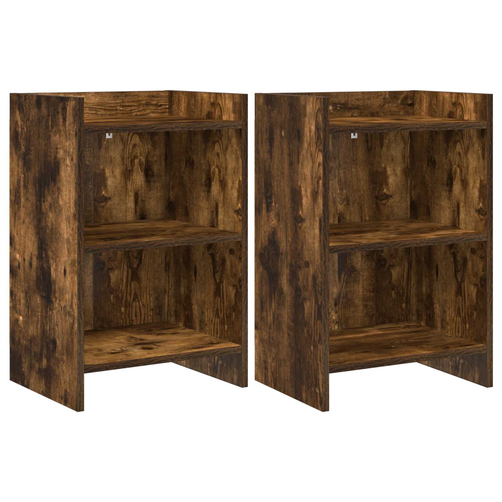 vidaXL Nachtkastjes Wit 40 x 30 x 60 cm Bewerkt hout