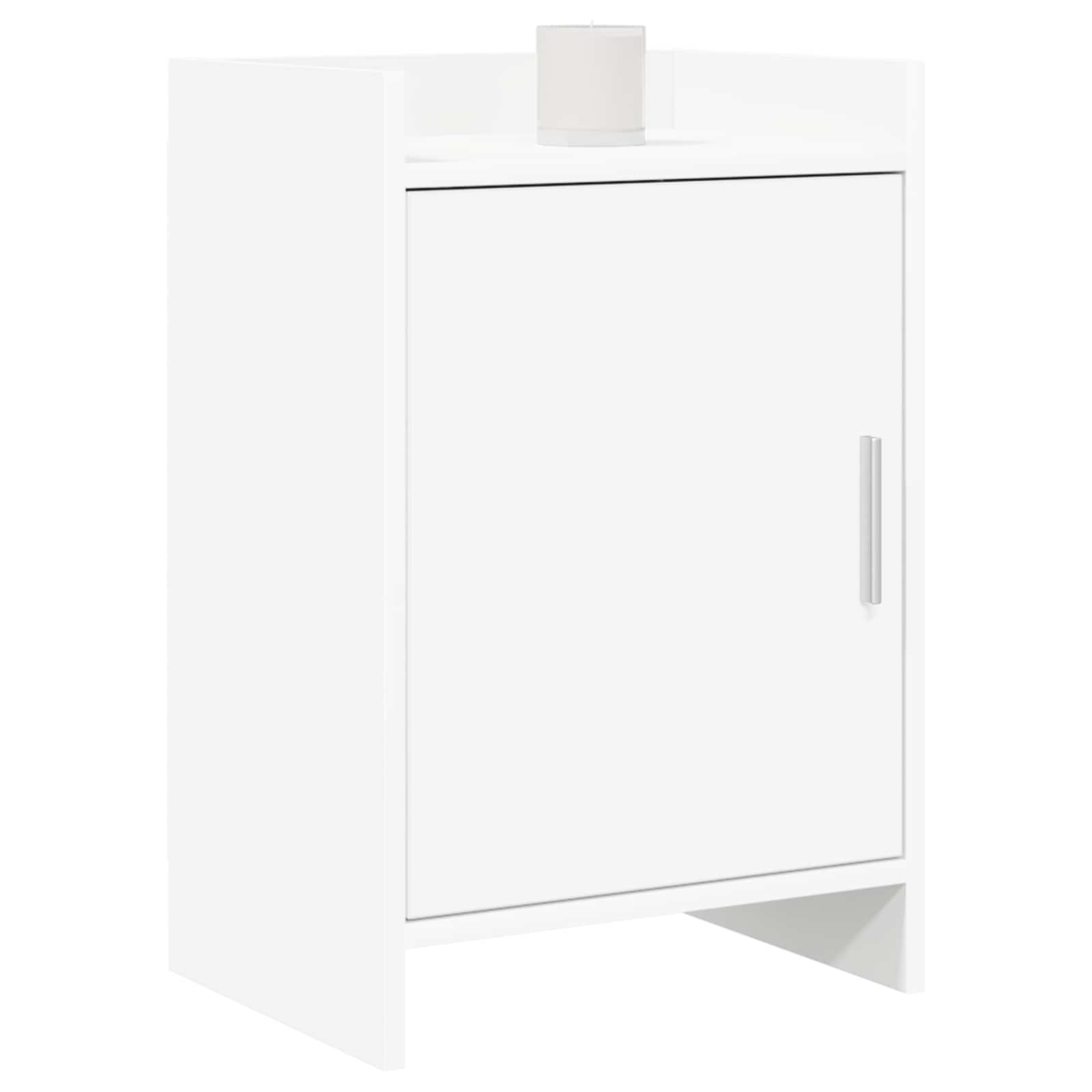 vidaXL Nachtkastjes Wit 40 x 30 x 60 cm Bewerkt hout