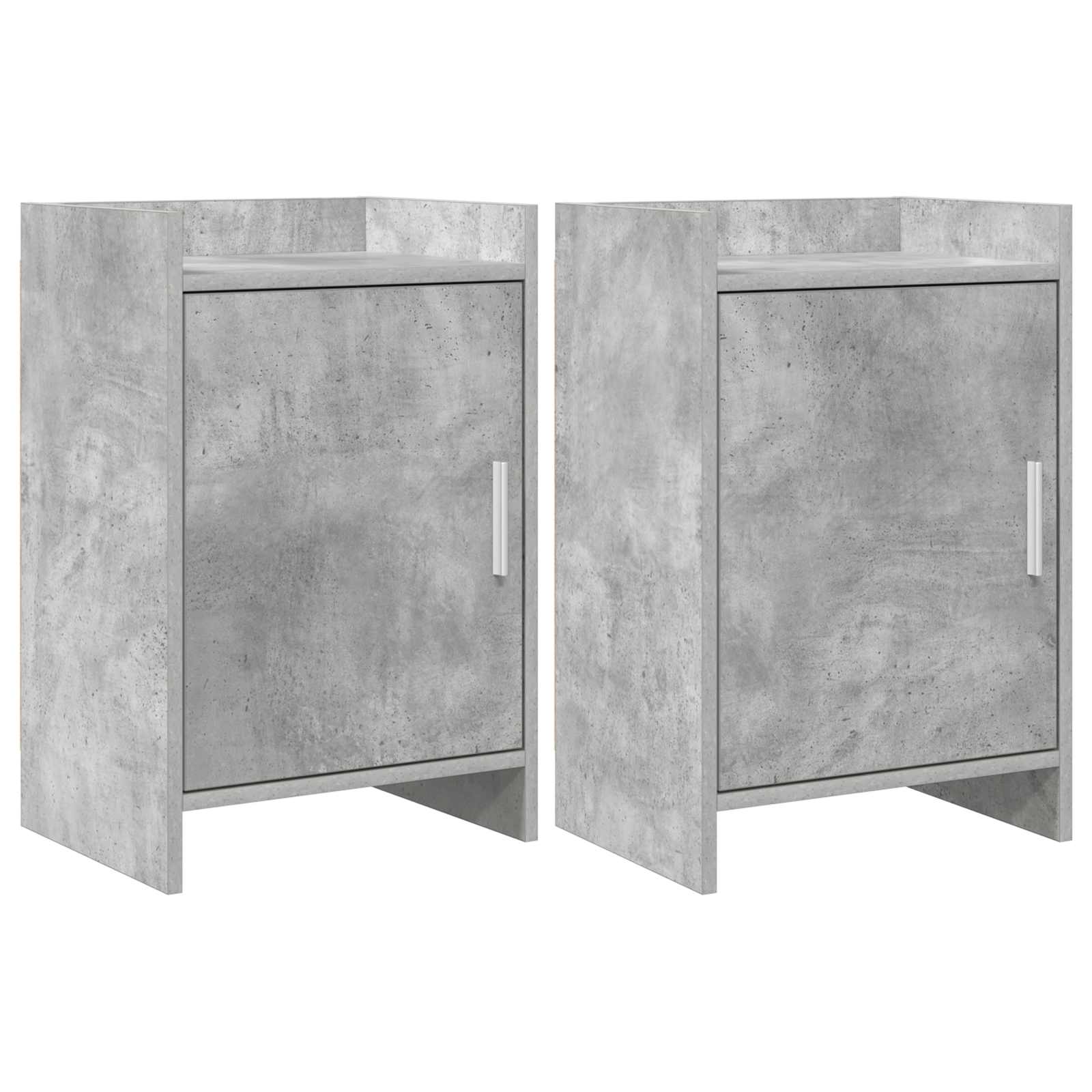 vidaXL Nachtkastjes Wit 40 x 30 x 60 cm Bewerkt hout