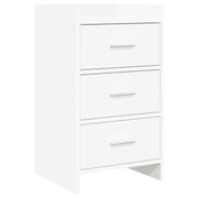 vidaXL Nachtkastjes Wit 40 x 36 x 70 cm Bewerkt hout