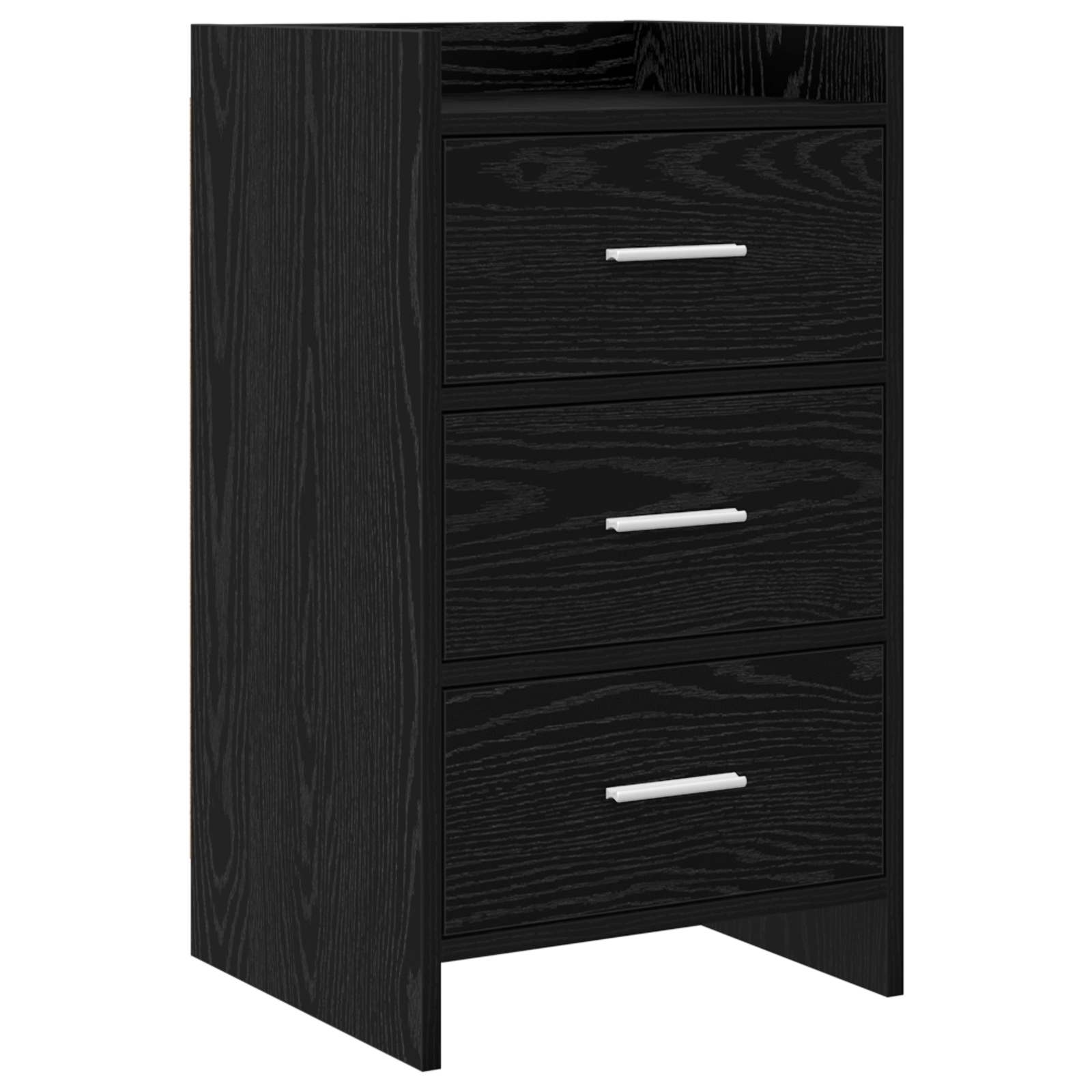 vidaXL Nachtkastjes Wit 40 x 36 x 70 cm Bewerkt hout