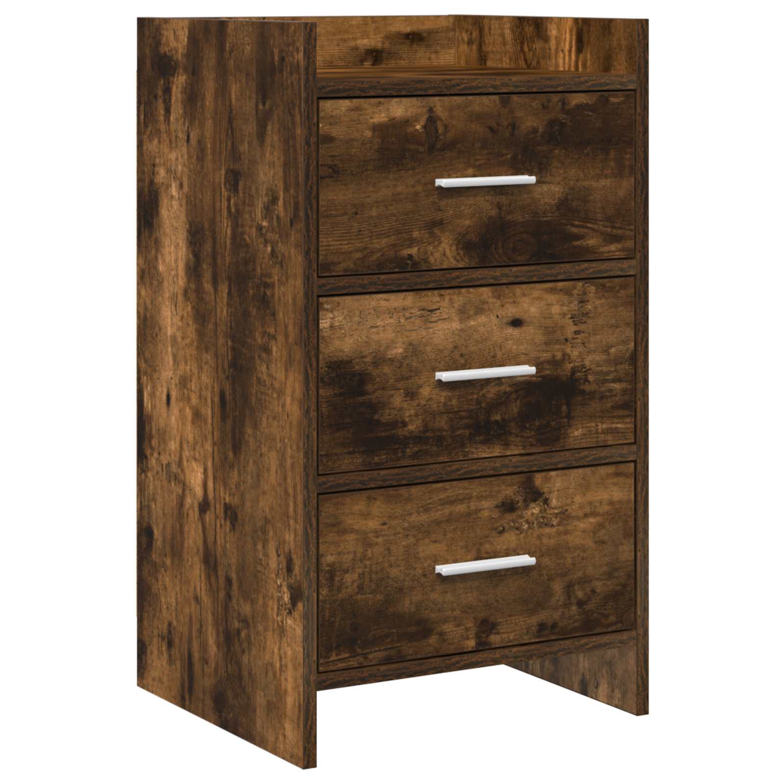vidaXL Nachtkastjes Wit 40 x 36 x 70 cm Bewerkt hout