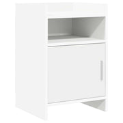 vidaXL Nachtkastjes Wit 40 x 36 x 60 cm Bewerkt hout