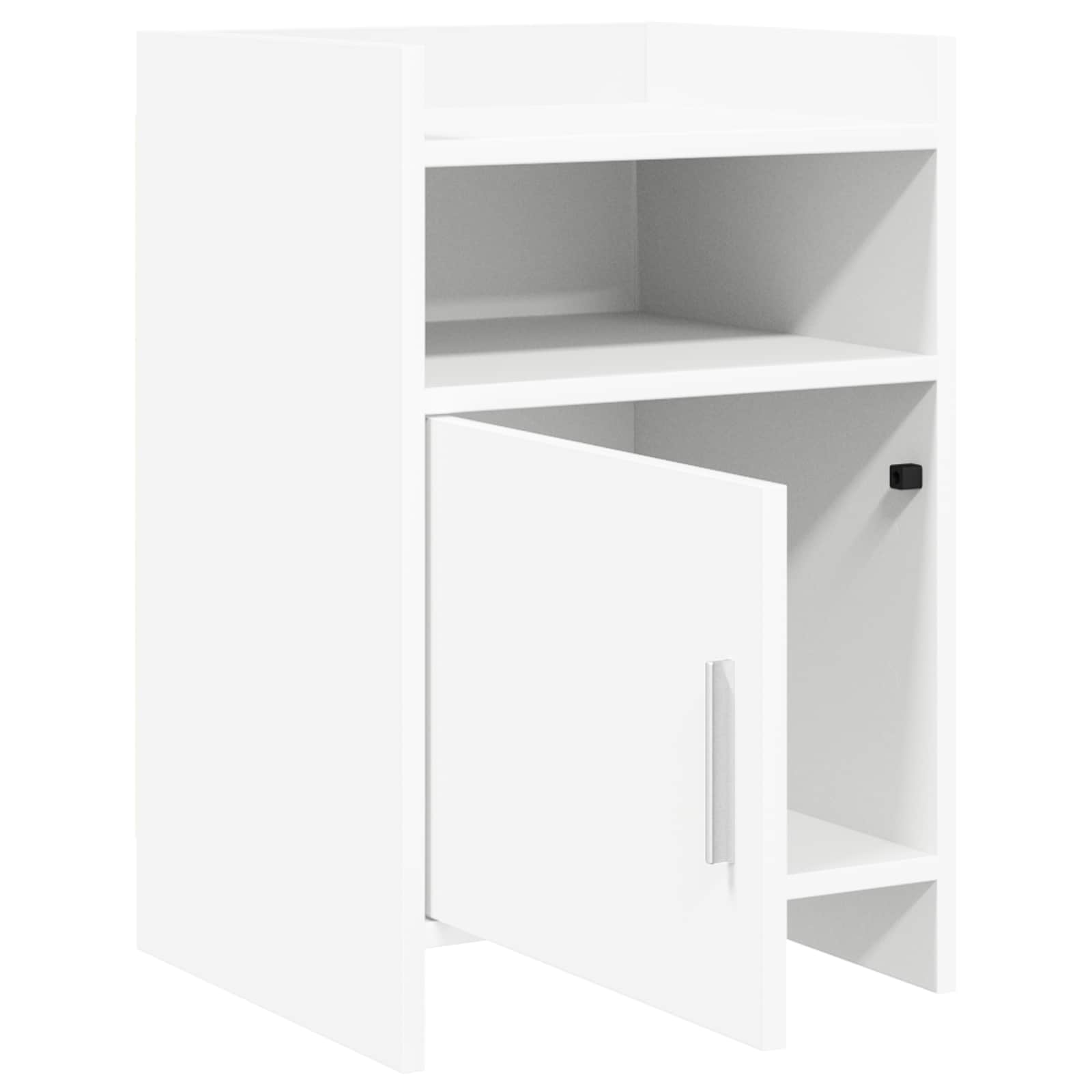 vidaXL Nachtkastjes Wit 40 x 36 x 60 cm Bewerkt hout