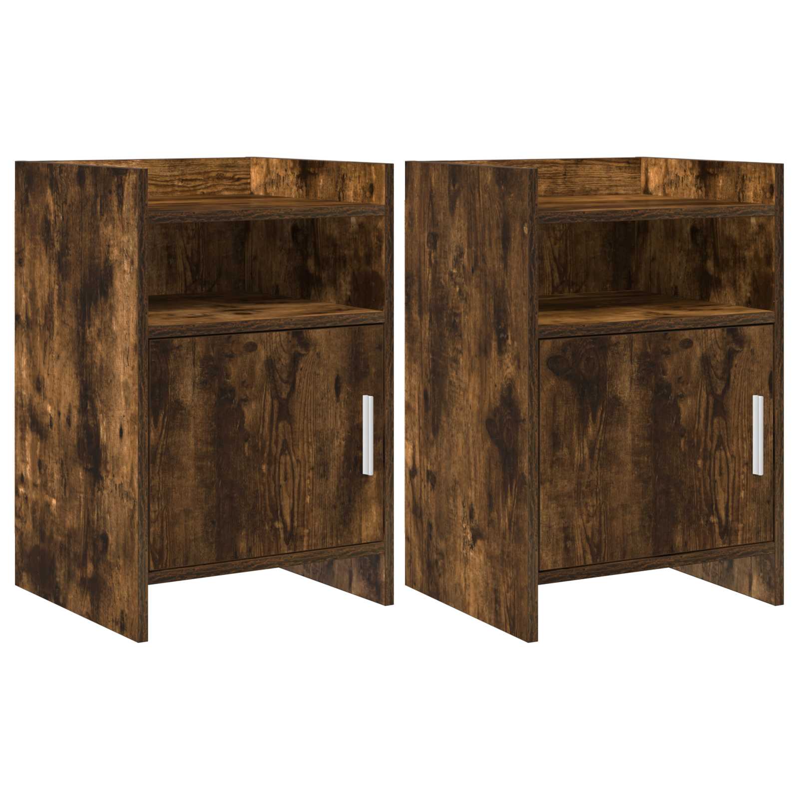 vidaXL Nachtkastjes Wit 40 x 36 x 60 cm Bewerkt hout