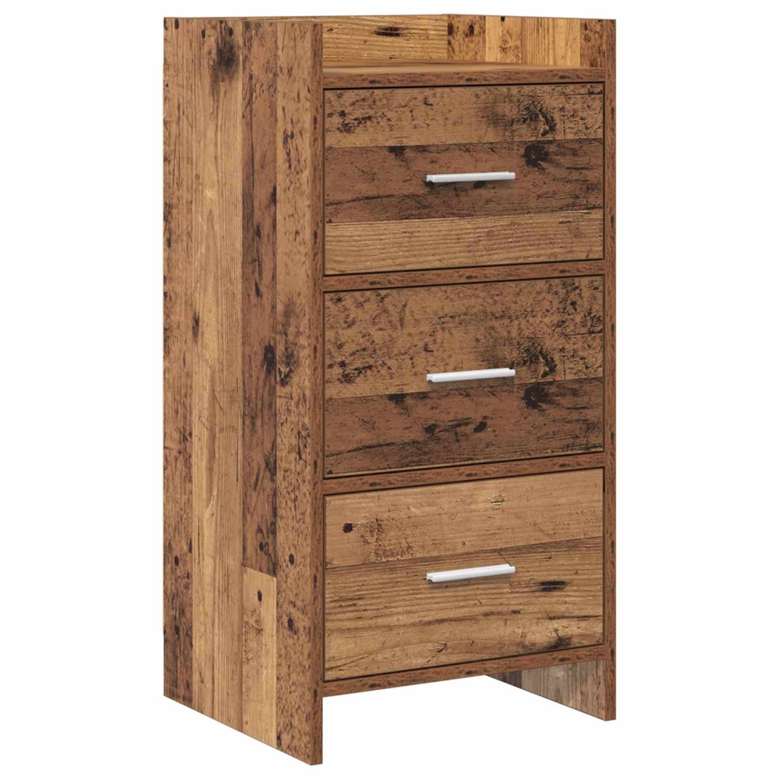 vidaXL Dressoir Wit 40 x 36 x 80 cm Bewerkt hout
