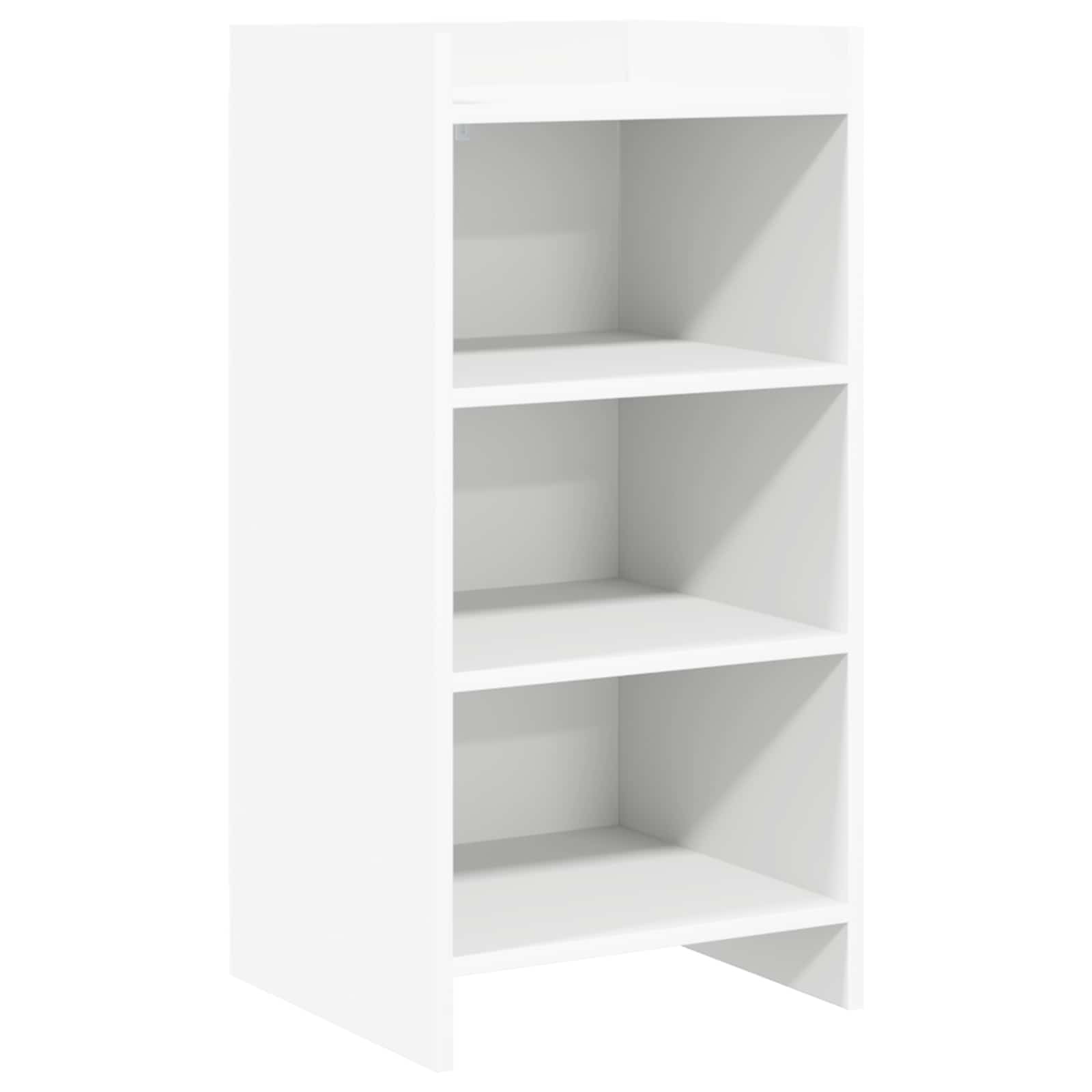 vidaXL Dressoir Wit 40 x 36 x 80 cm Bewerkt hout