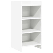vidaXL Dressoir Wit 40 x 36 x 80 cm Bewerkt hout