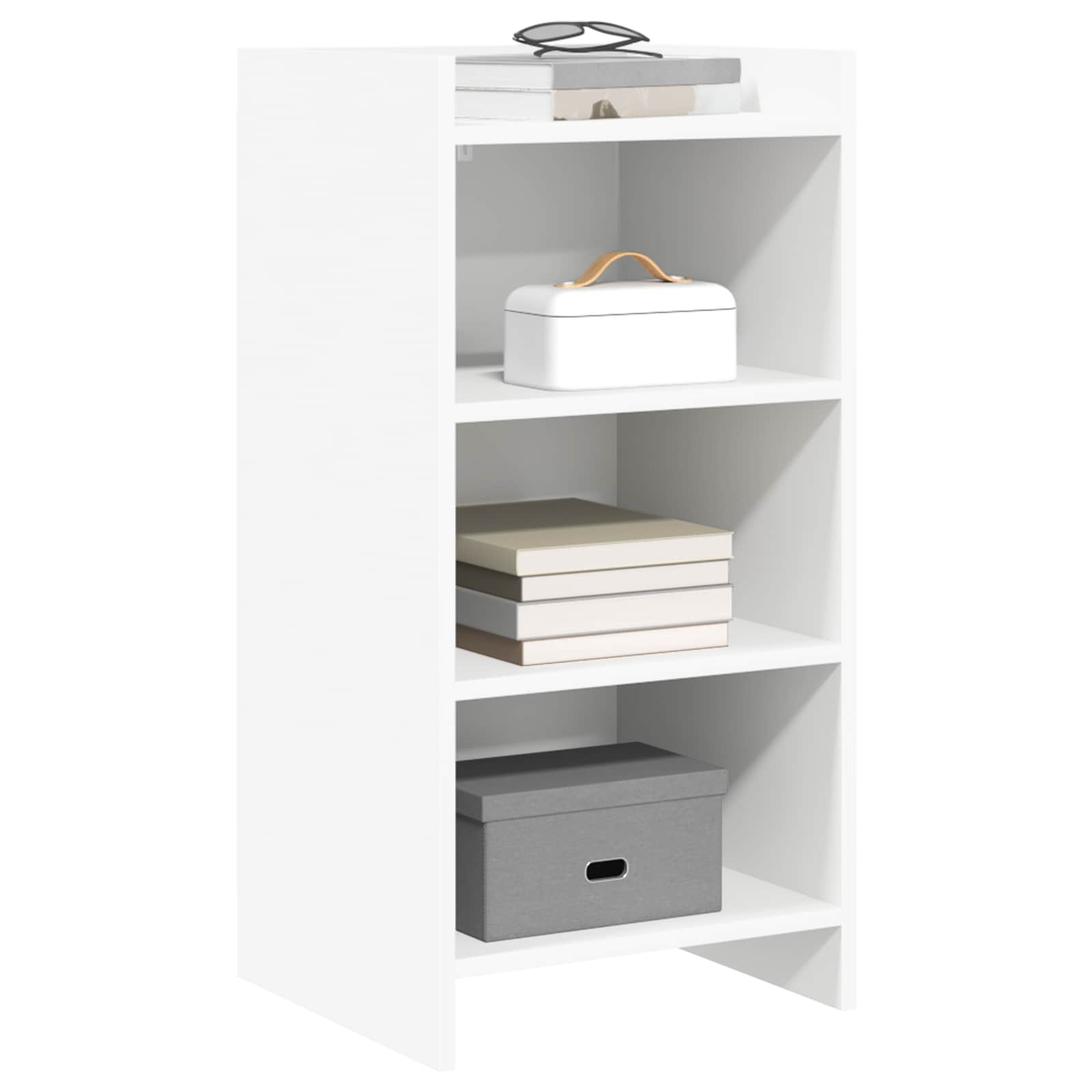 vidaXL Dressoir Wit 40 x 36 x 80 cm Bewerkt hout