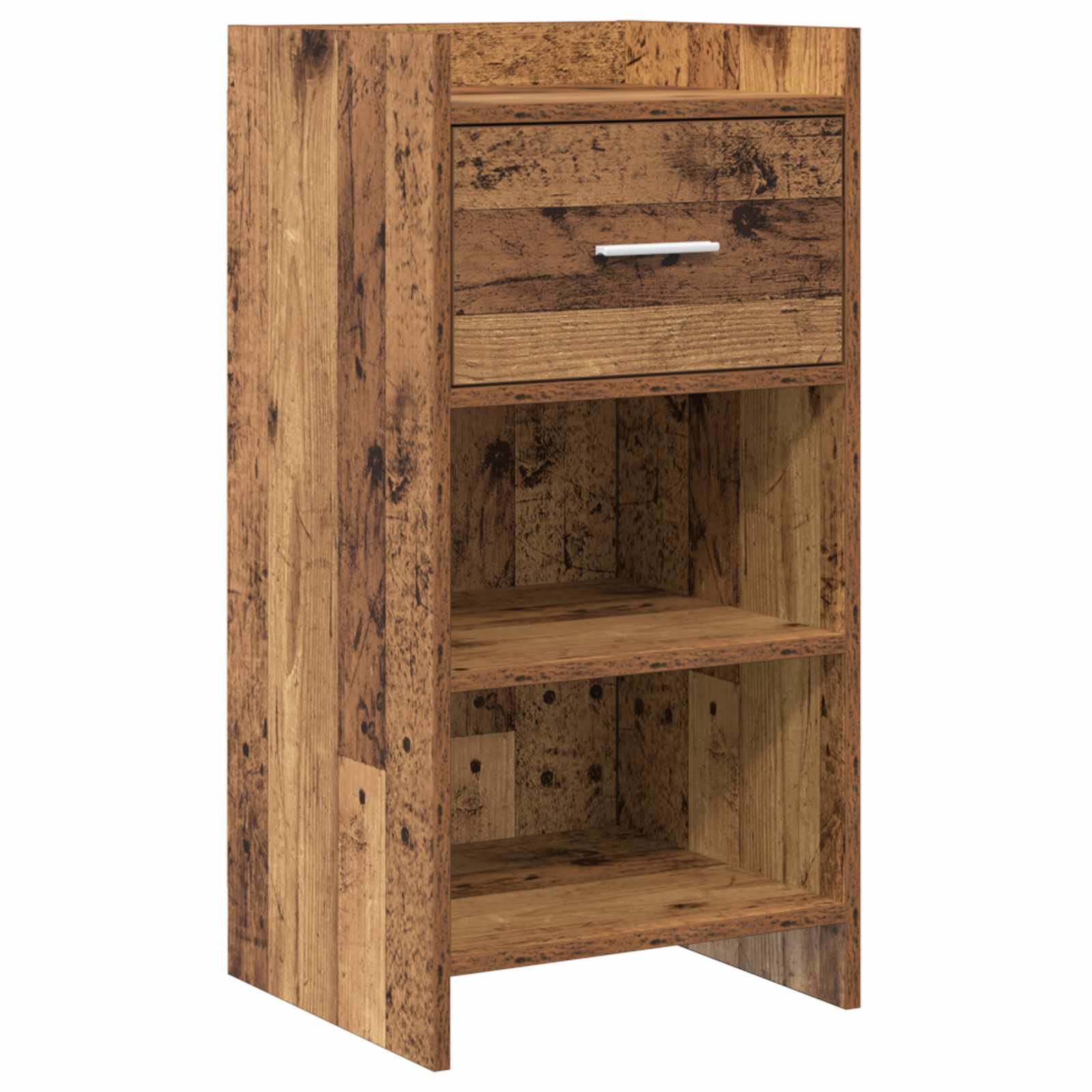 vidaXL Dressoir Wit 40 x 36 x 80 cm Bewerkt hout