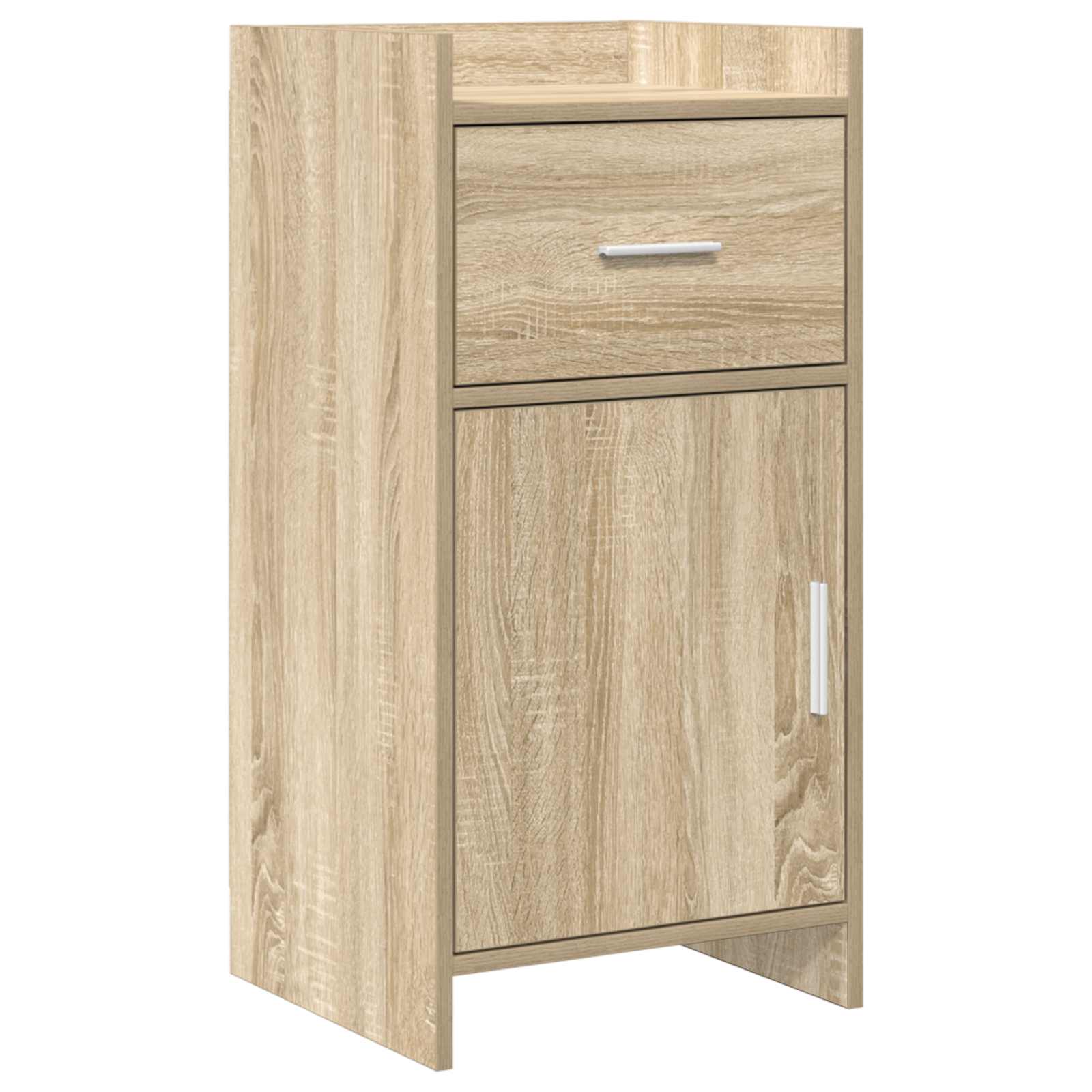vidaXL Dressoir Wit 40 x 36 x 80 cm Bewerkt hout