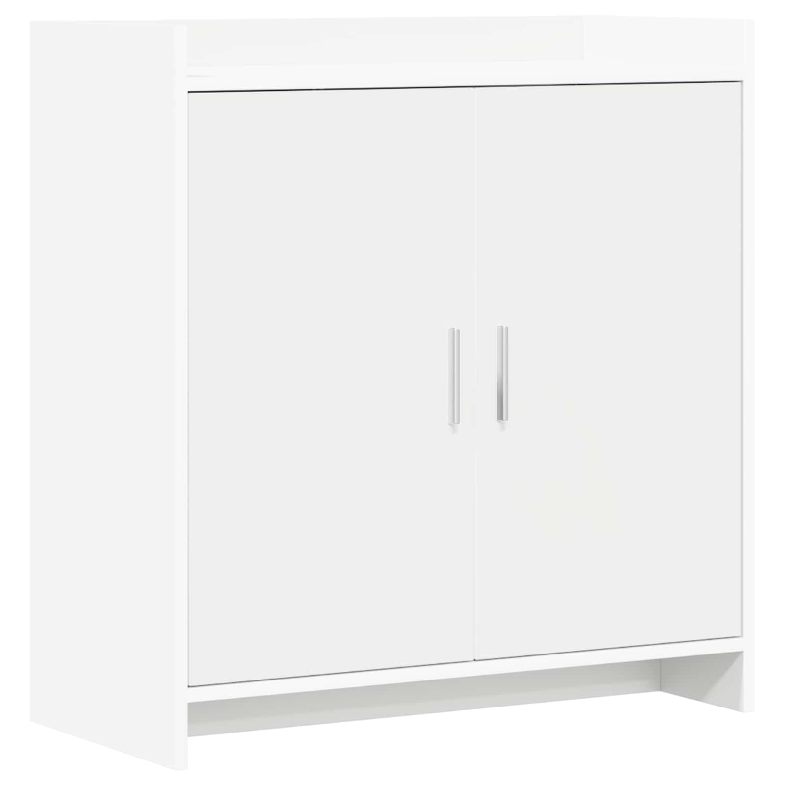 vidaXL Dressoir Wit 72 x 36 x 80 cm Bewerkt hout